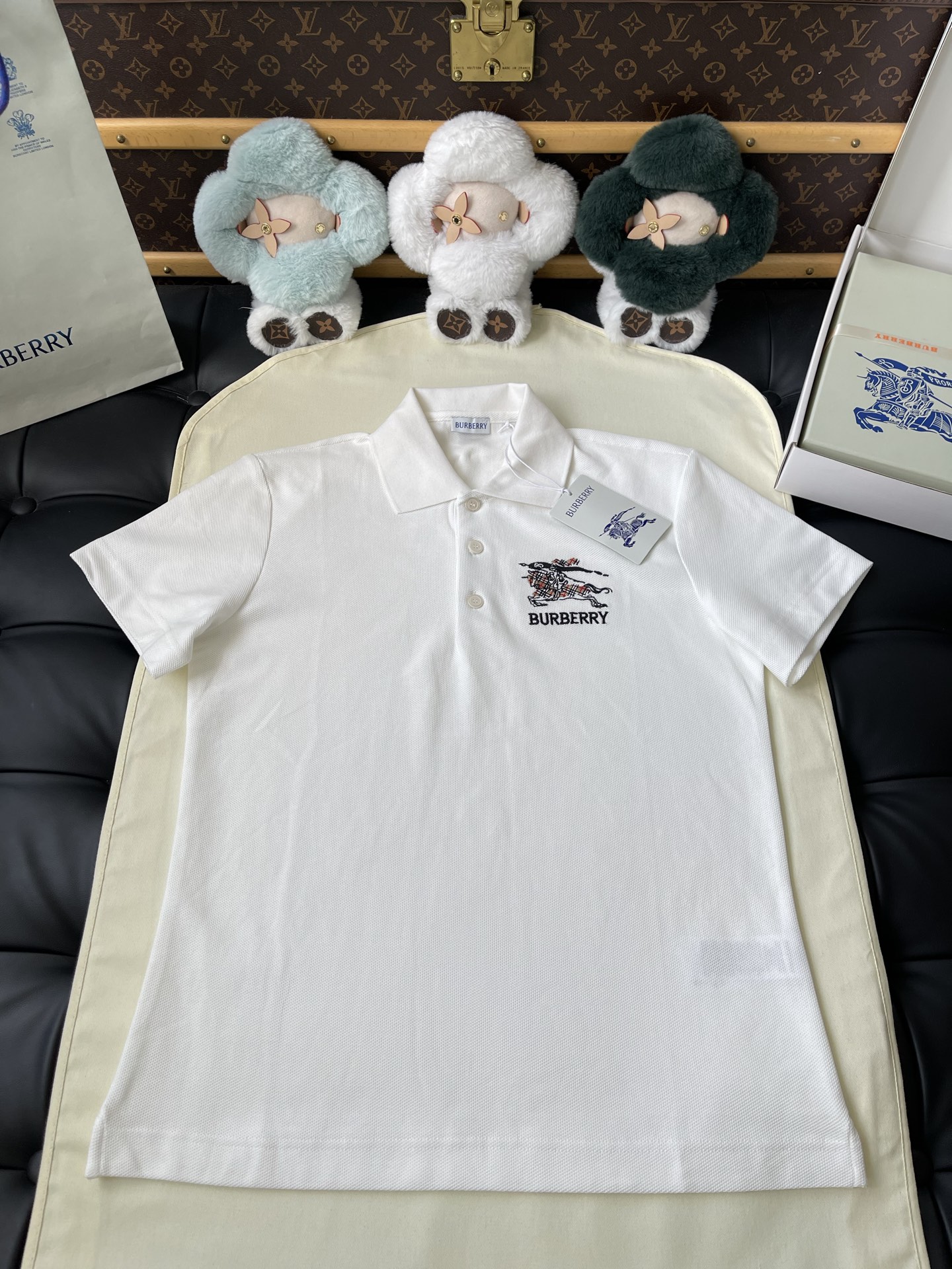 Knight Crest Short-Sleeve Polo — product photograph