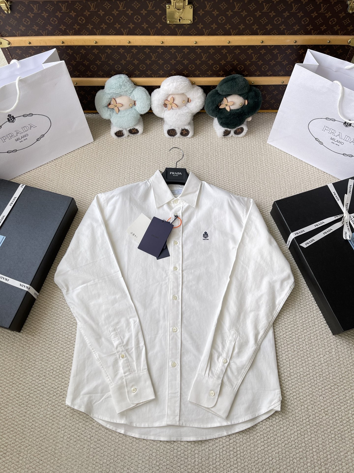 Crest Long-Sleeve Shirt — product photograph
