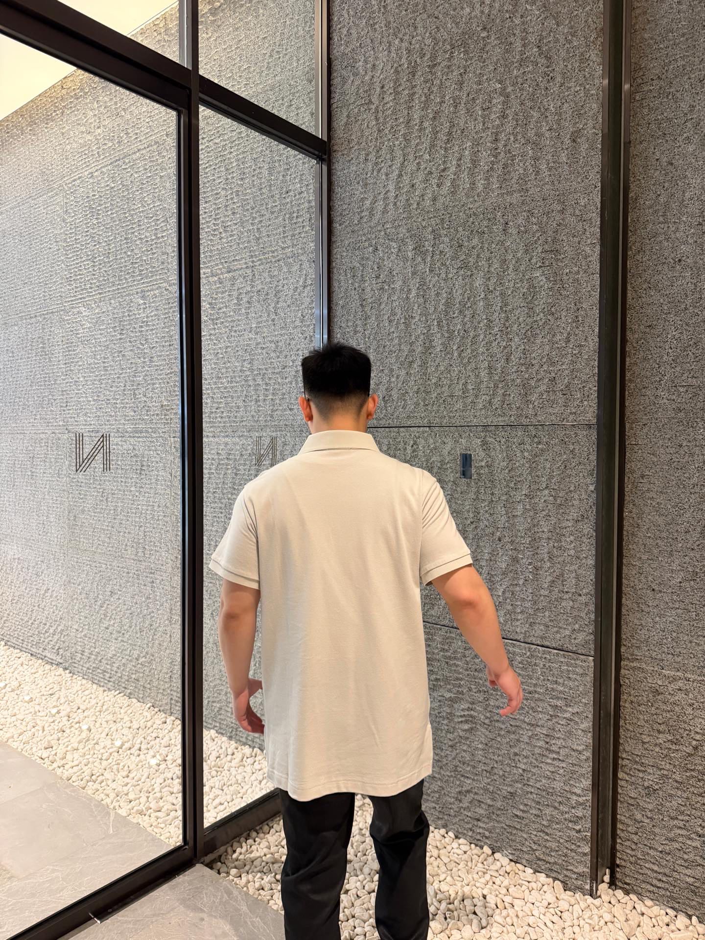 Small Crest Short-Sleeve Polo — product photograph