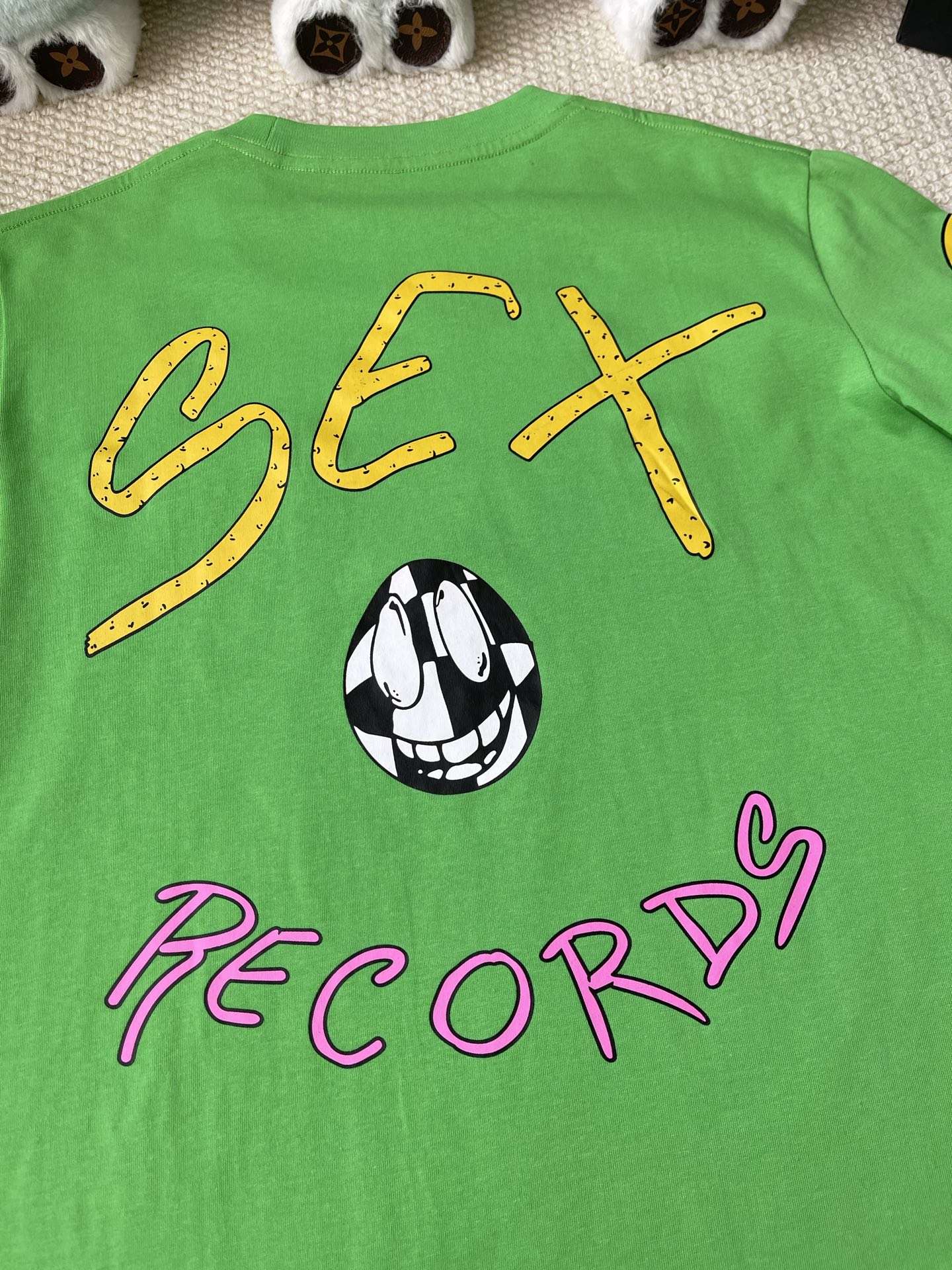 Multicolor Sleeve-Graphic Long-Sleeve T-Shirt — product photograph