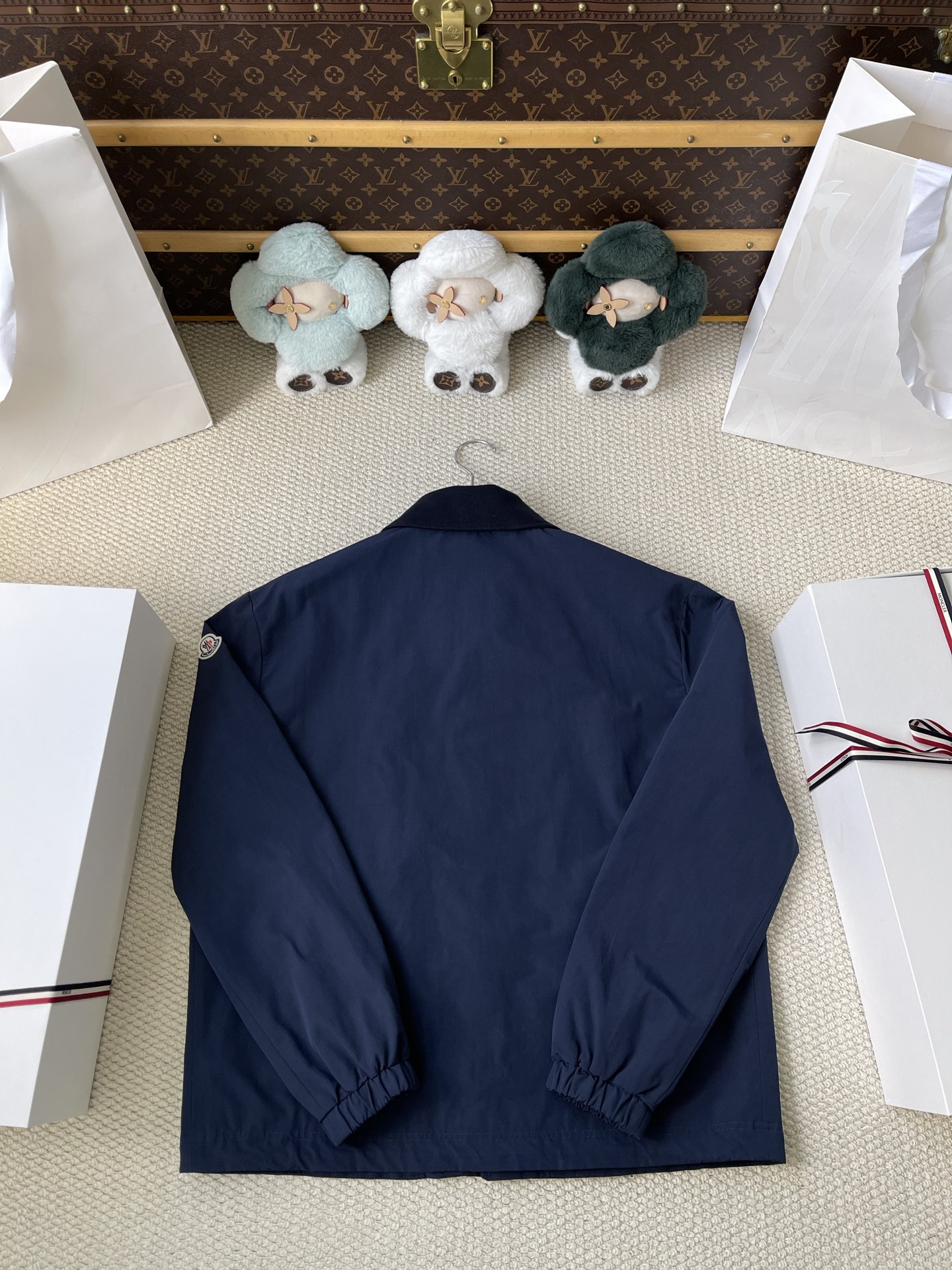 Script-Logo Zip Blouson — product photograph
