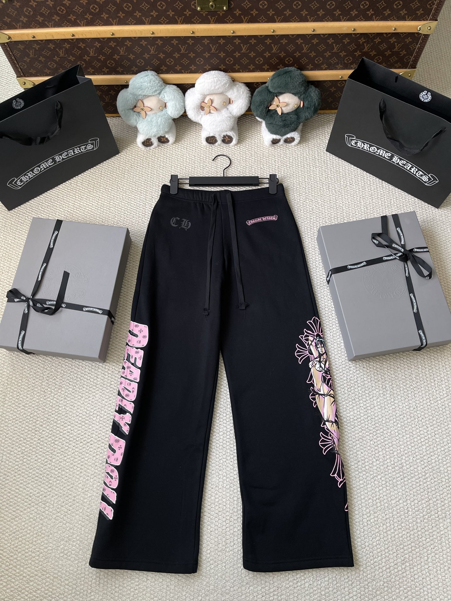 Pink-Floral Matching Separates — product photograph