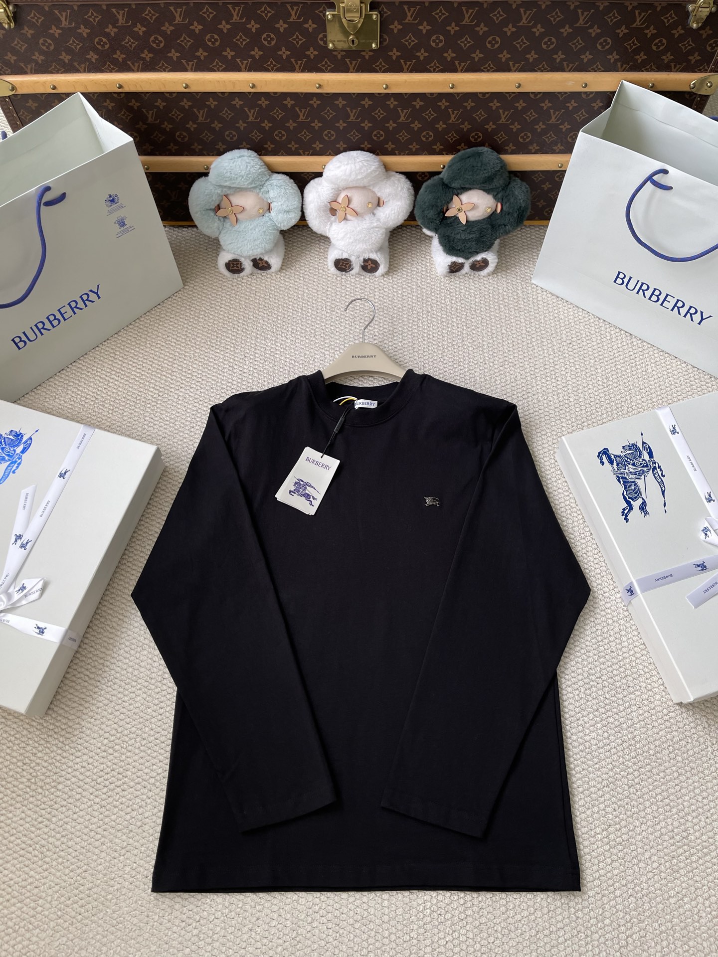 Small-Horse Long-Sleeve Top — product photograph