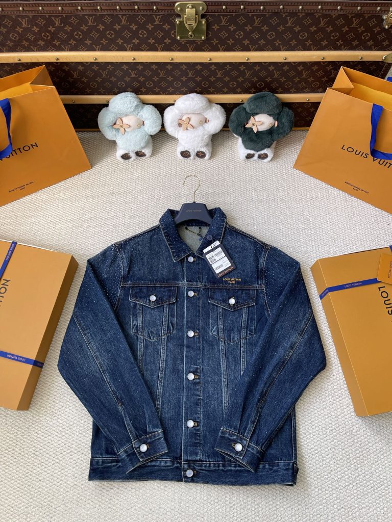 Small-Wordmark Denim Jacket — product photograph