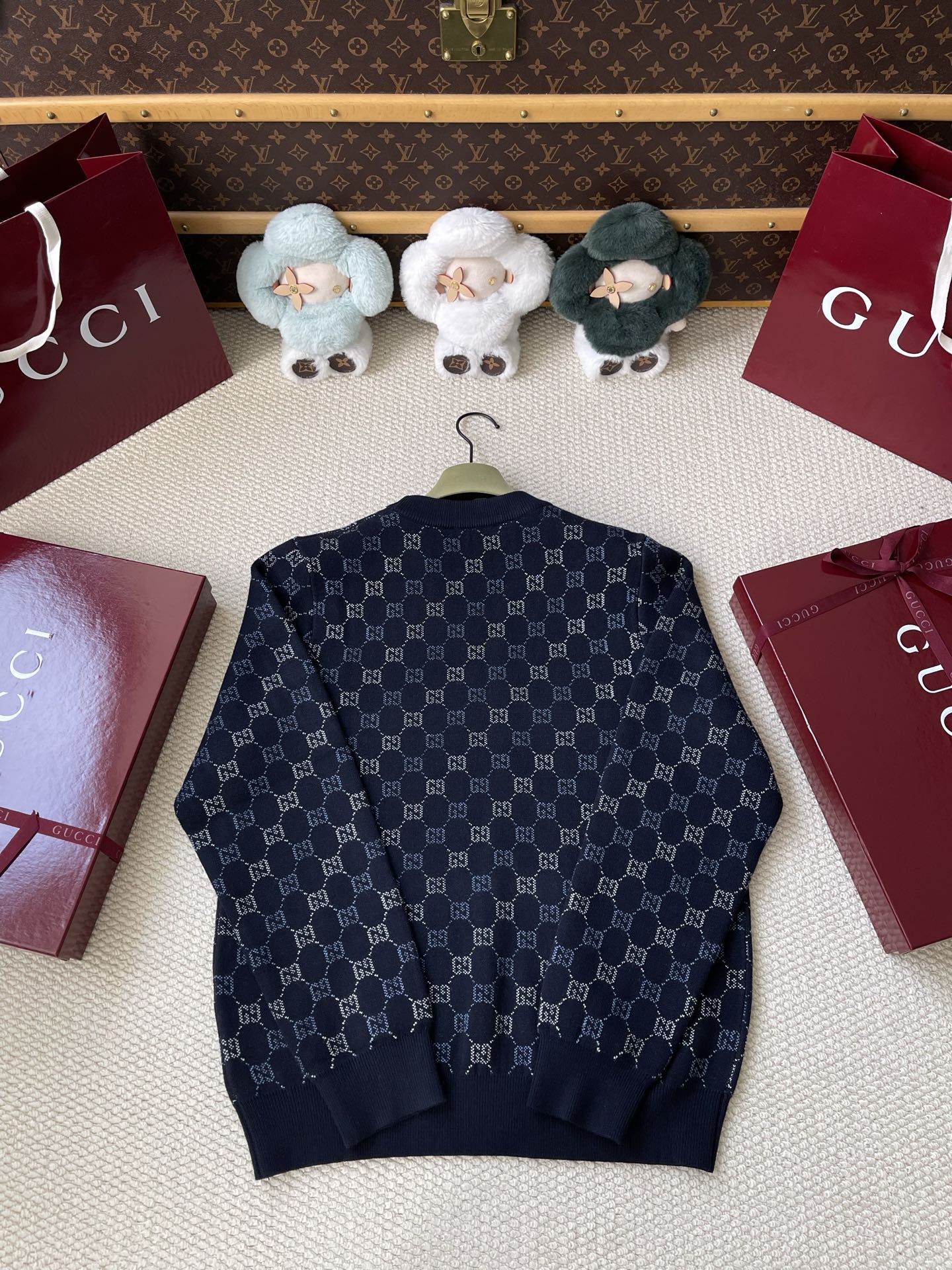 Allover GG Crewneck Sweater — product photograph