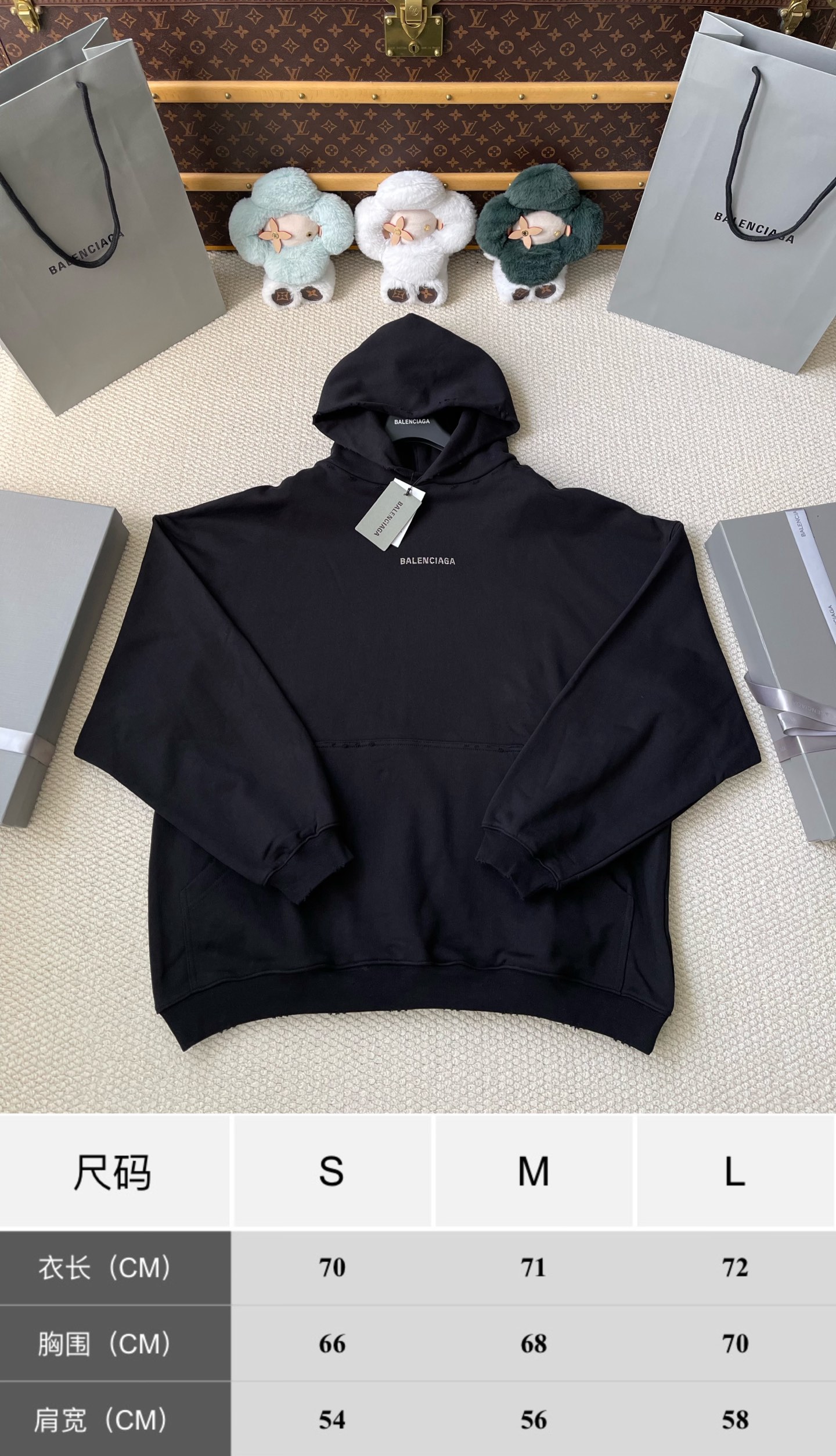 Classic Back-Wordmark Hoodie — product photograph