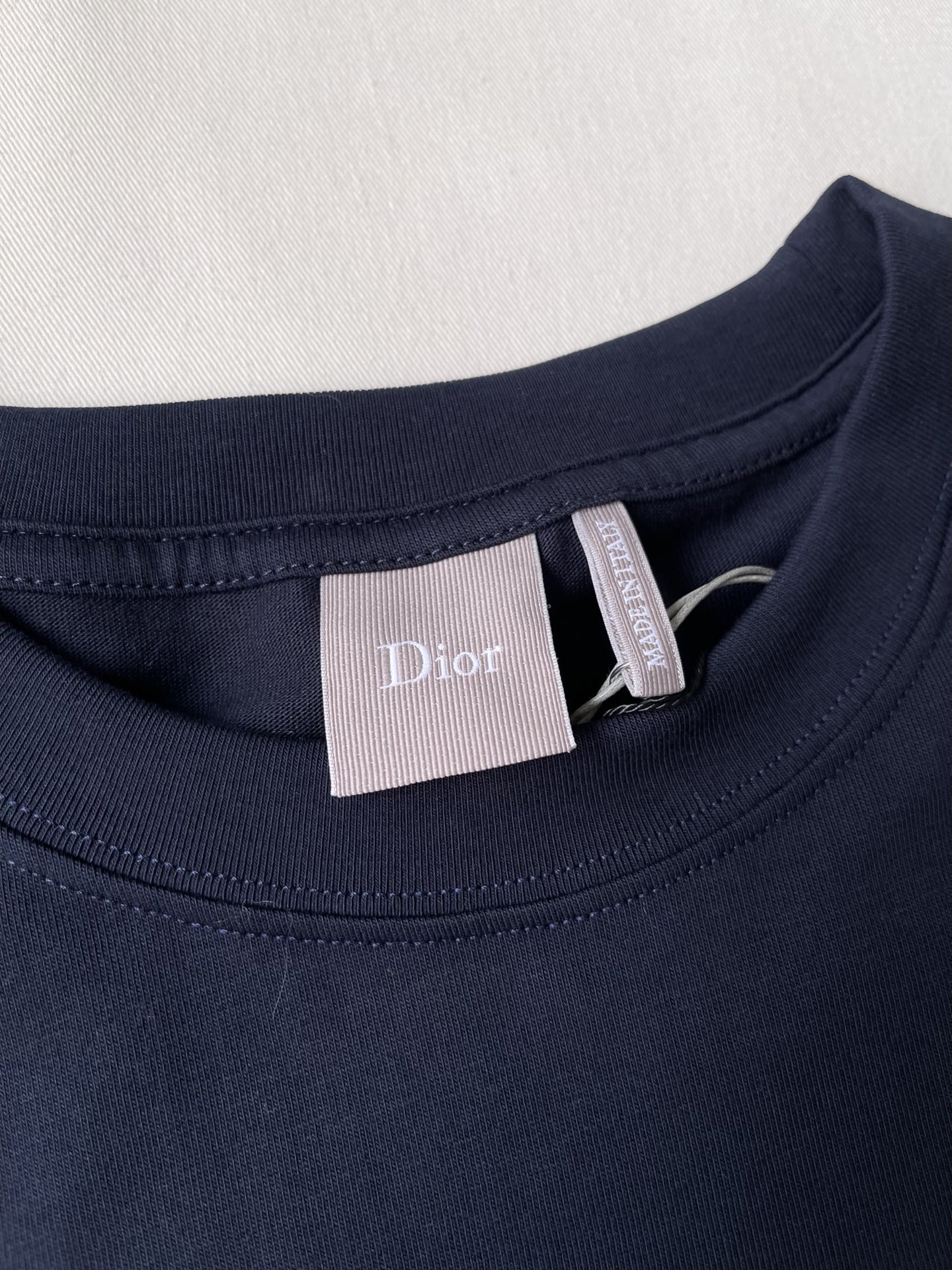Patch-Emblem Crewneck T-Shirt — product photograph