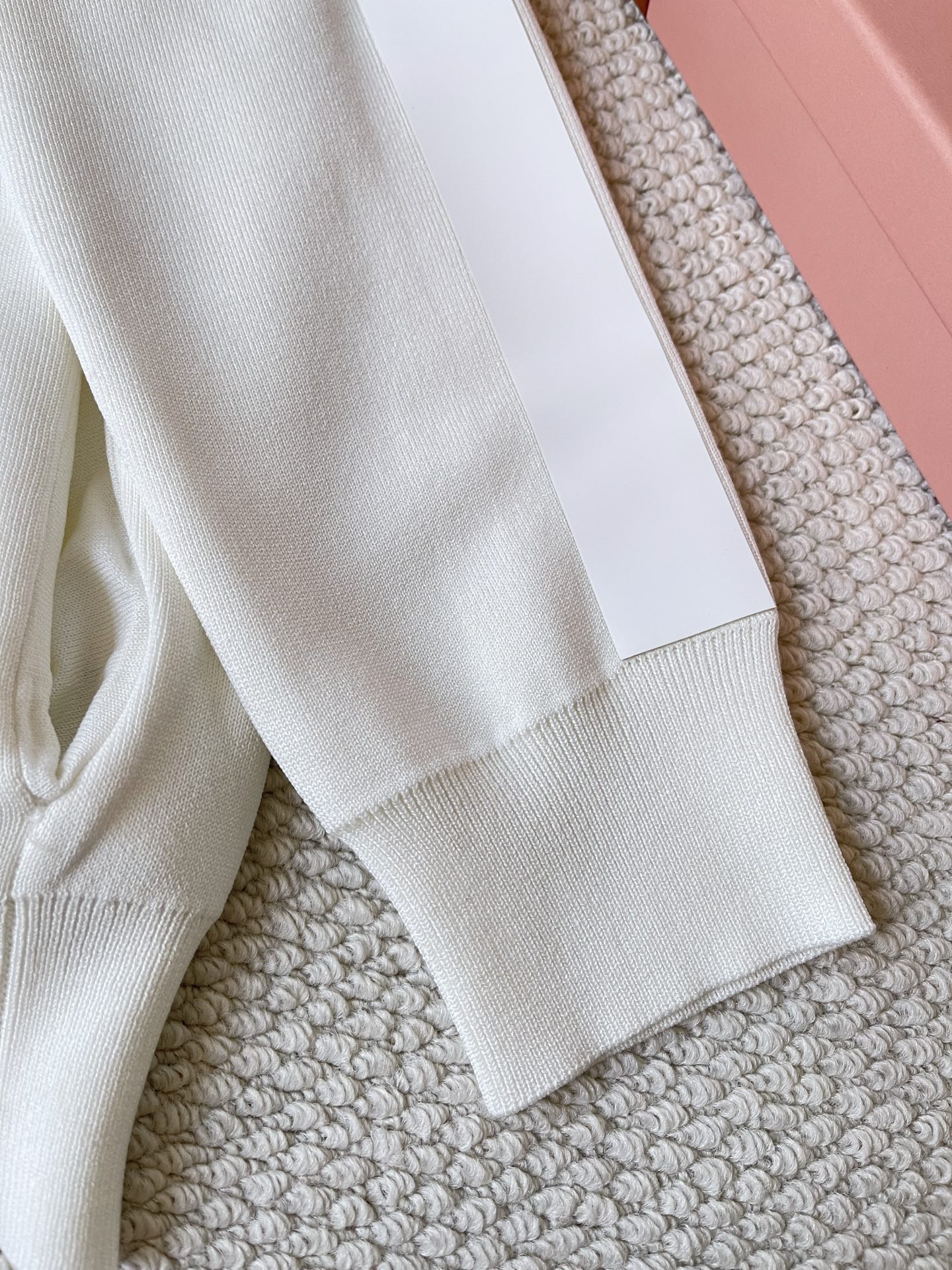 Zip-Front Stand-Collar Cardigan — product photograph