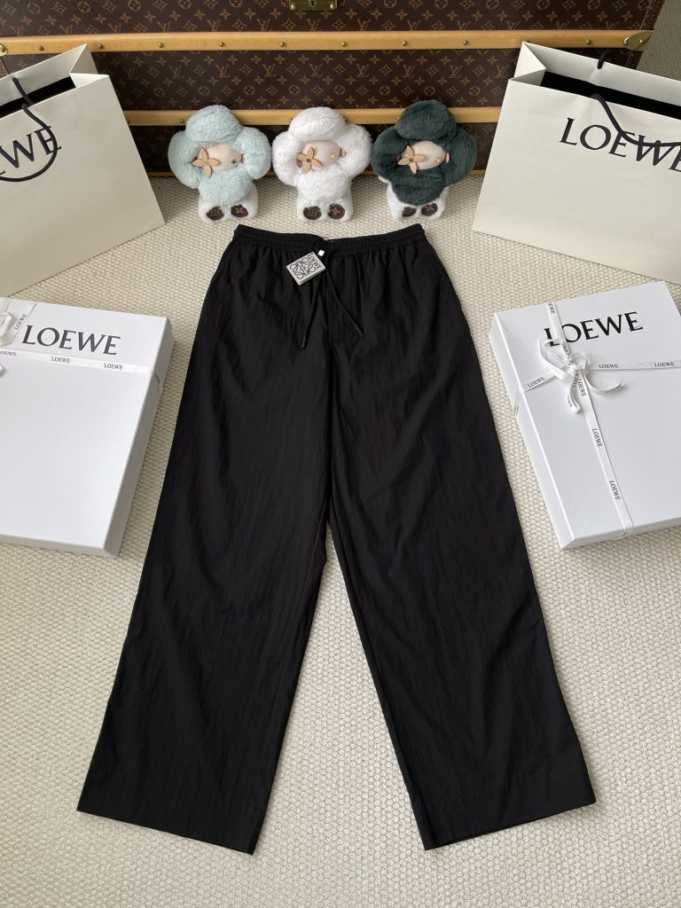 Patch-Pocket Drawstring Trousers — product photograph