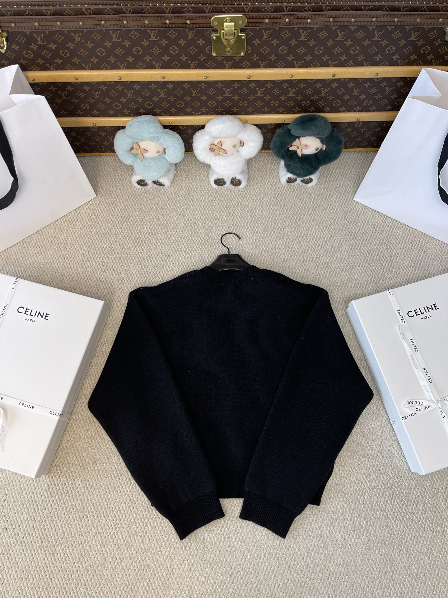 Anagram Crewneck Sweater — product photograph