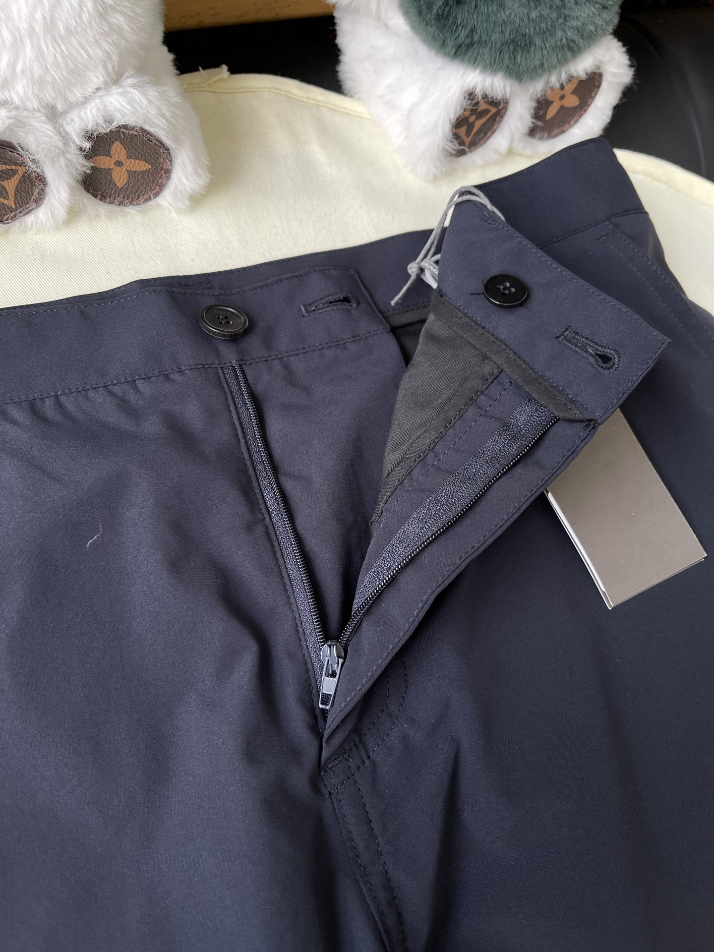Tailored Straight-Leg Trousers — product photograph