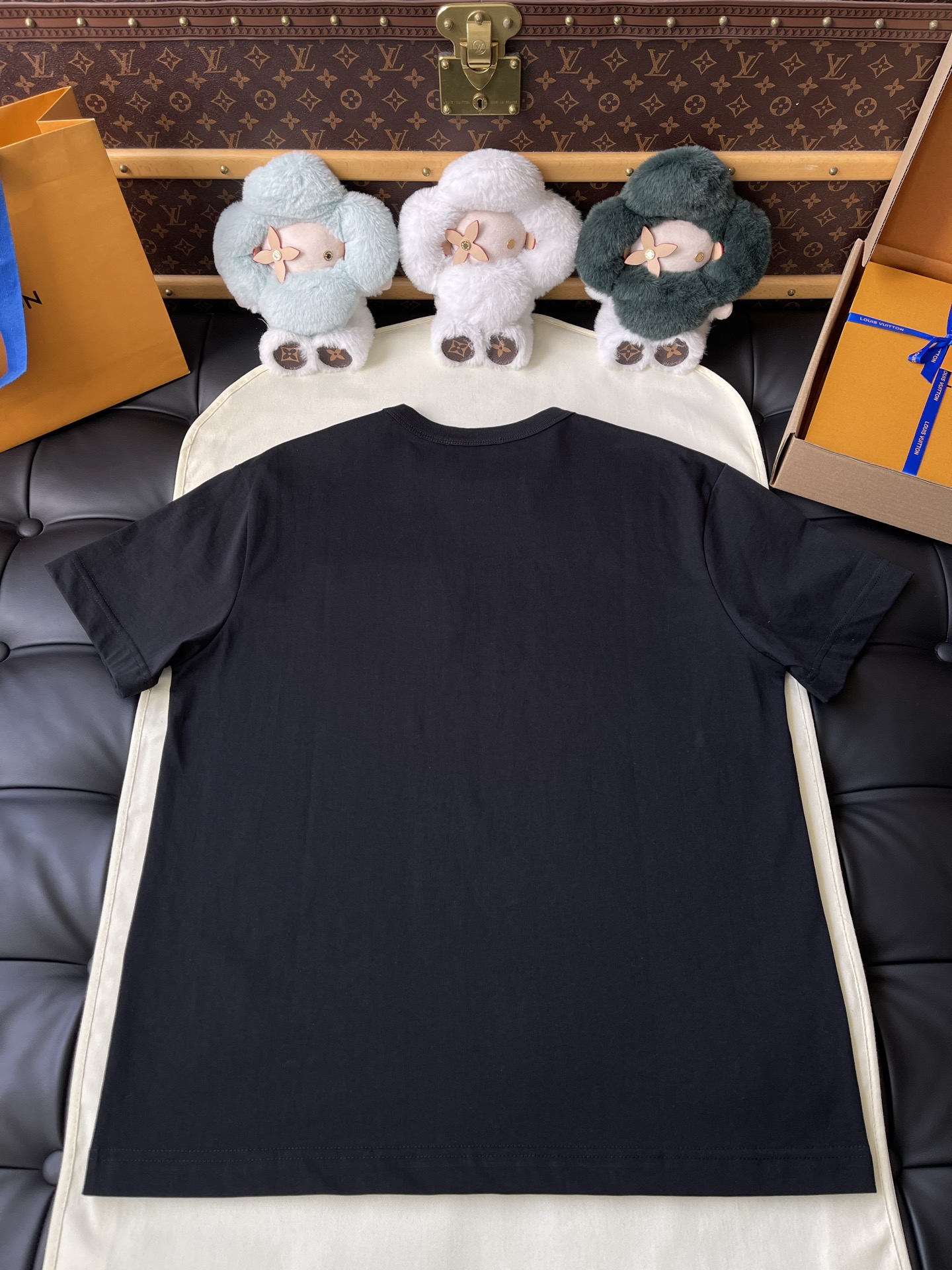 Script Pocket Crewneck T-Shirt — product photograph