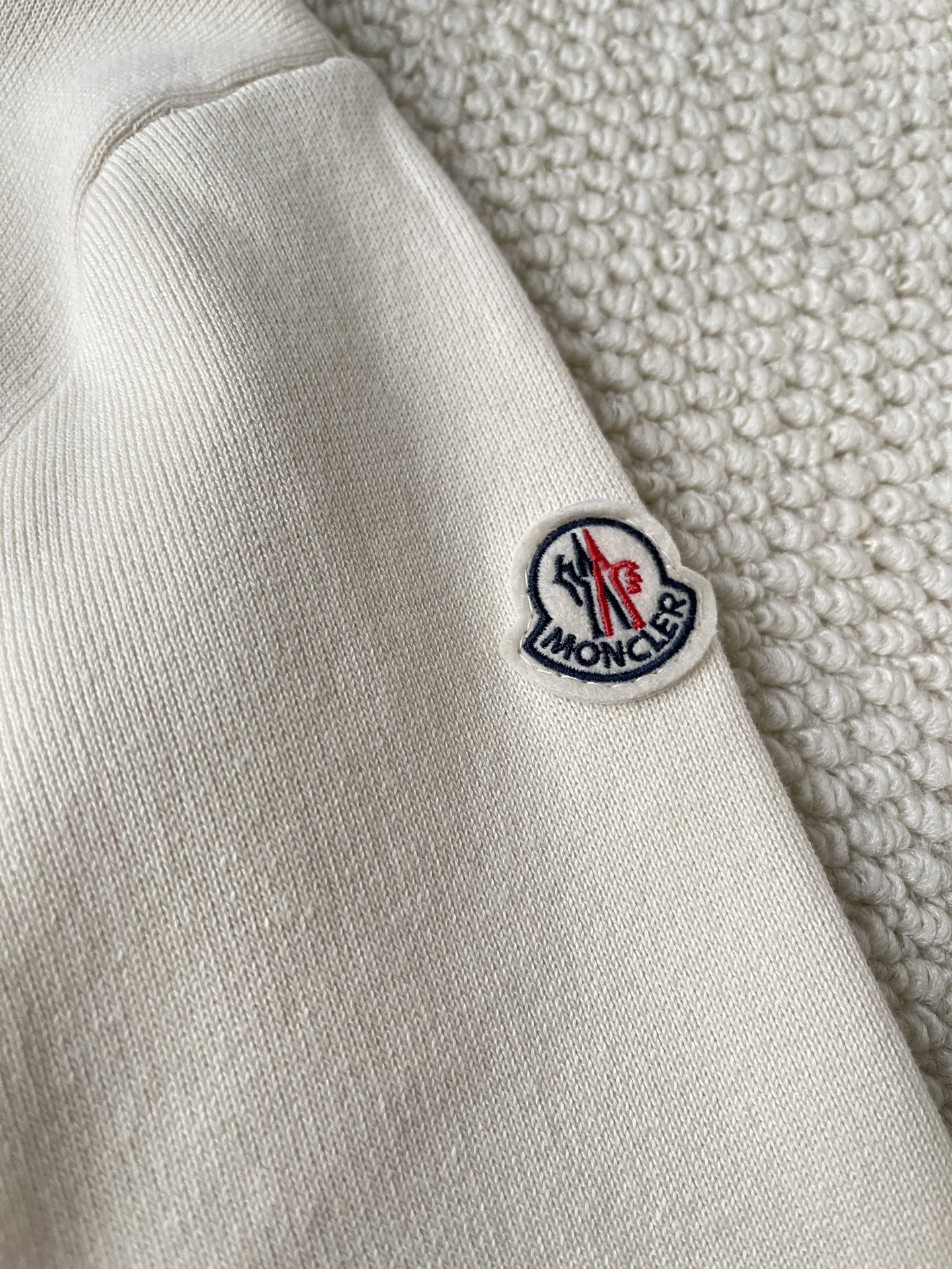 Letter-M Crewneck Sweater — product photograph