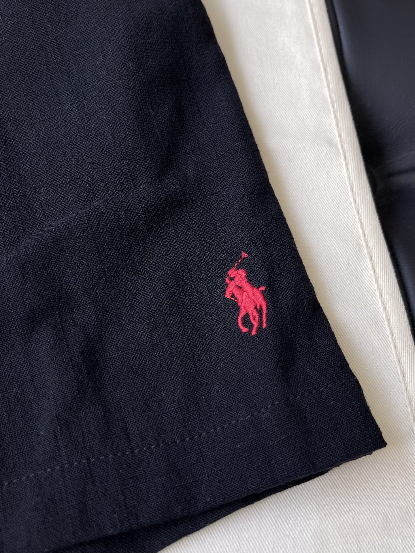 Pony-Hem Drawstring Shorts — product photograph
