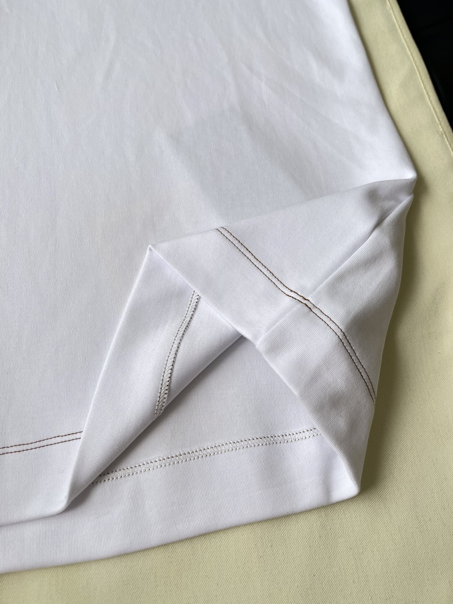 Label-Pocket Crewneck T-Shirt — product photograph