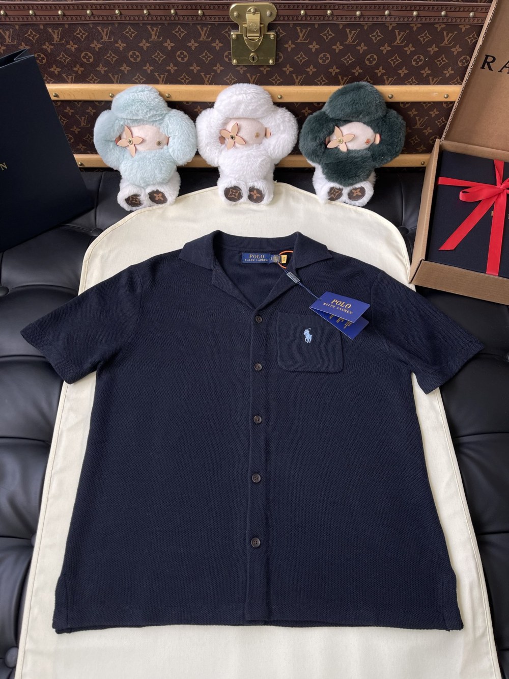 Pony-Pocket Camp-Collar Shirt — product photograph