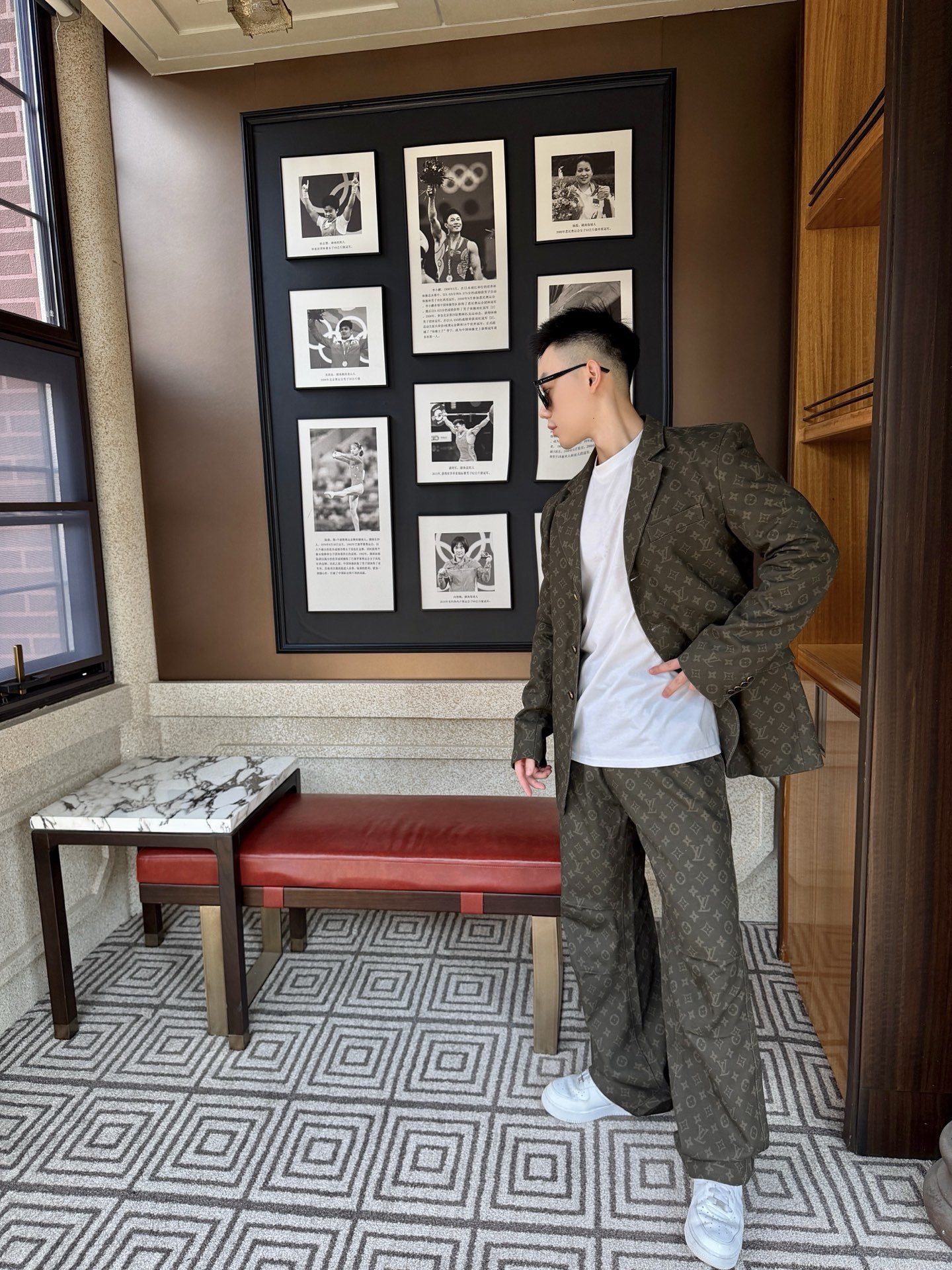 Monogram Tailored Matching Separates — product photograph