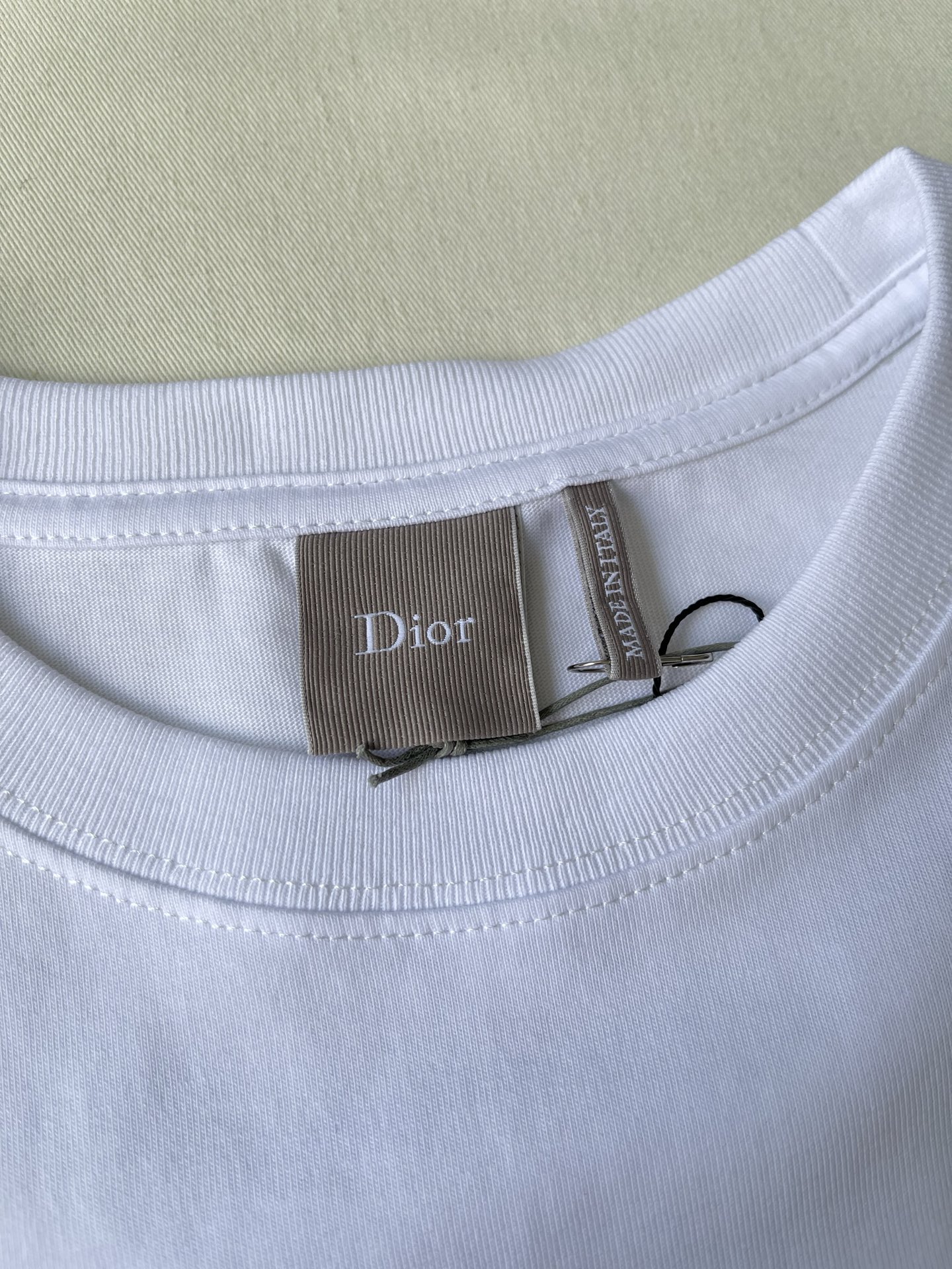 Floral Crest Crewneck T-Shirt — product photograph