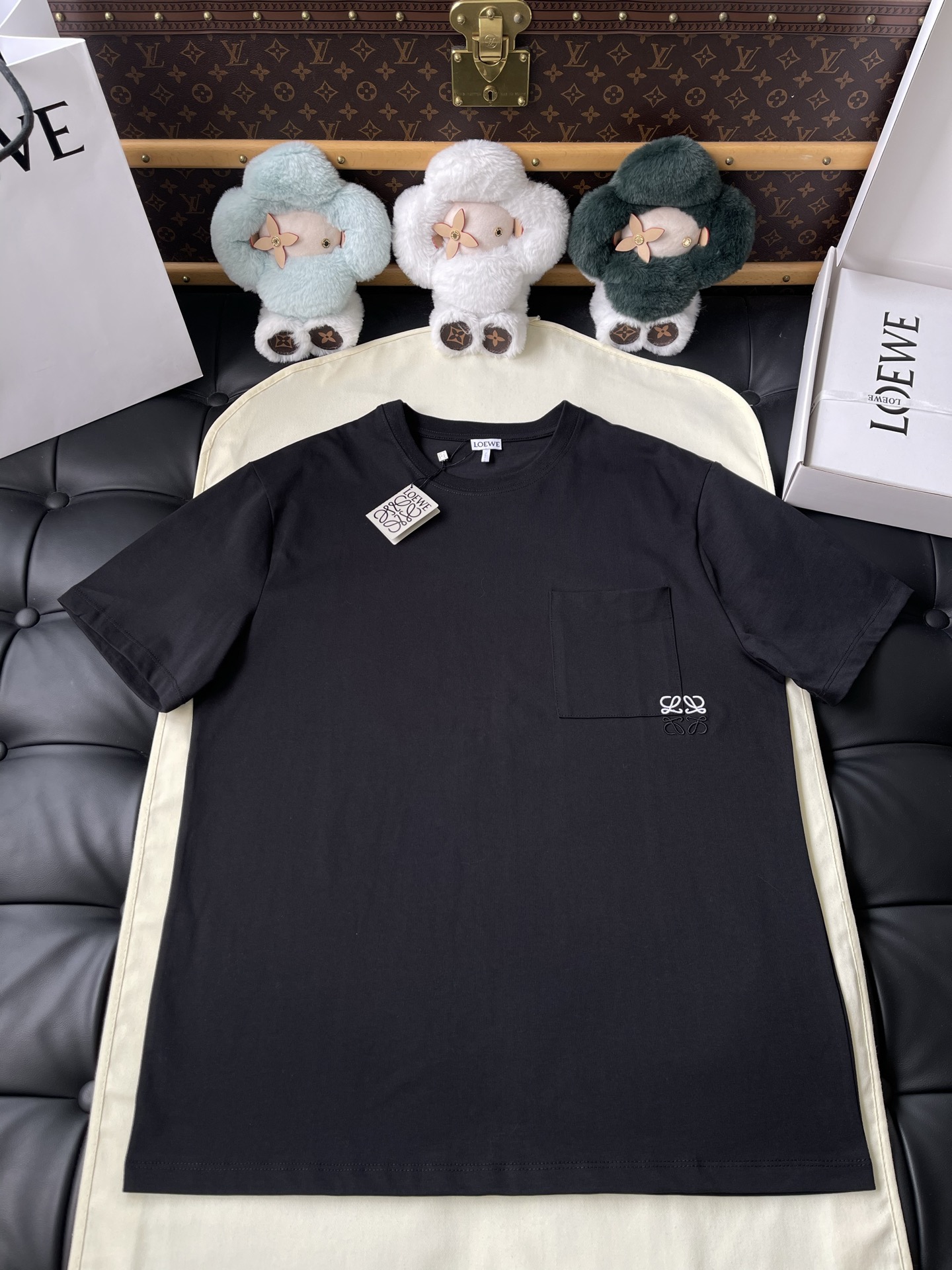 Small Anagram Pocket T-Shirt — product photograph
