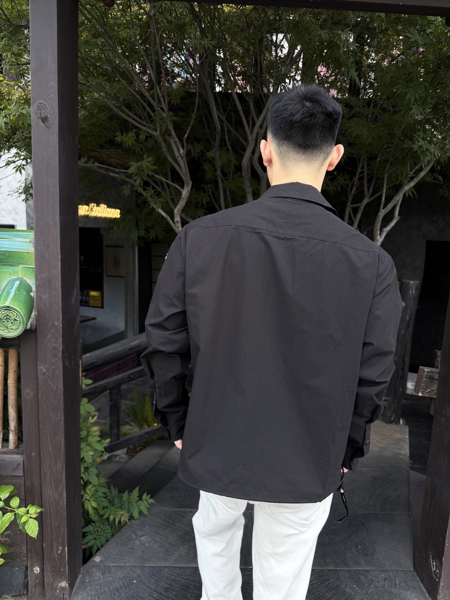 Flap-Pocket Utility Jacket — product photograph