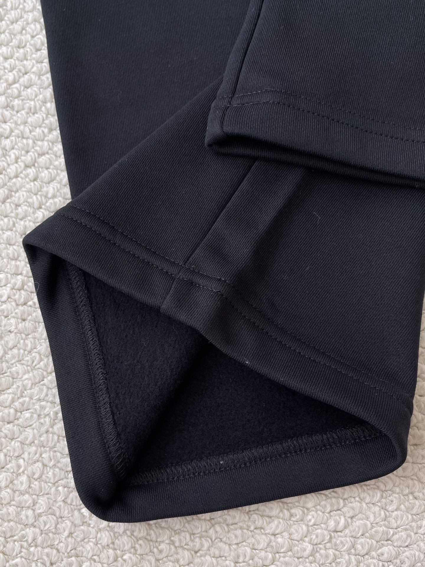 Cross-Motif Drawstring Trousers — product photograph