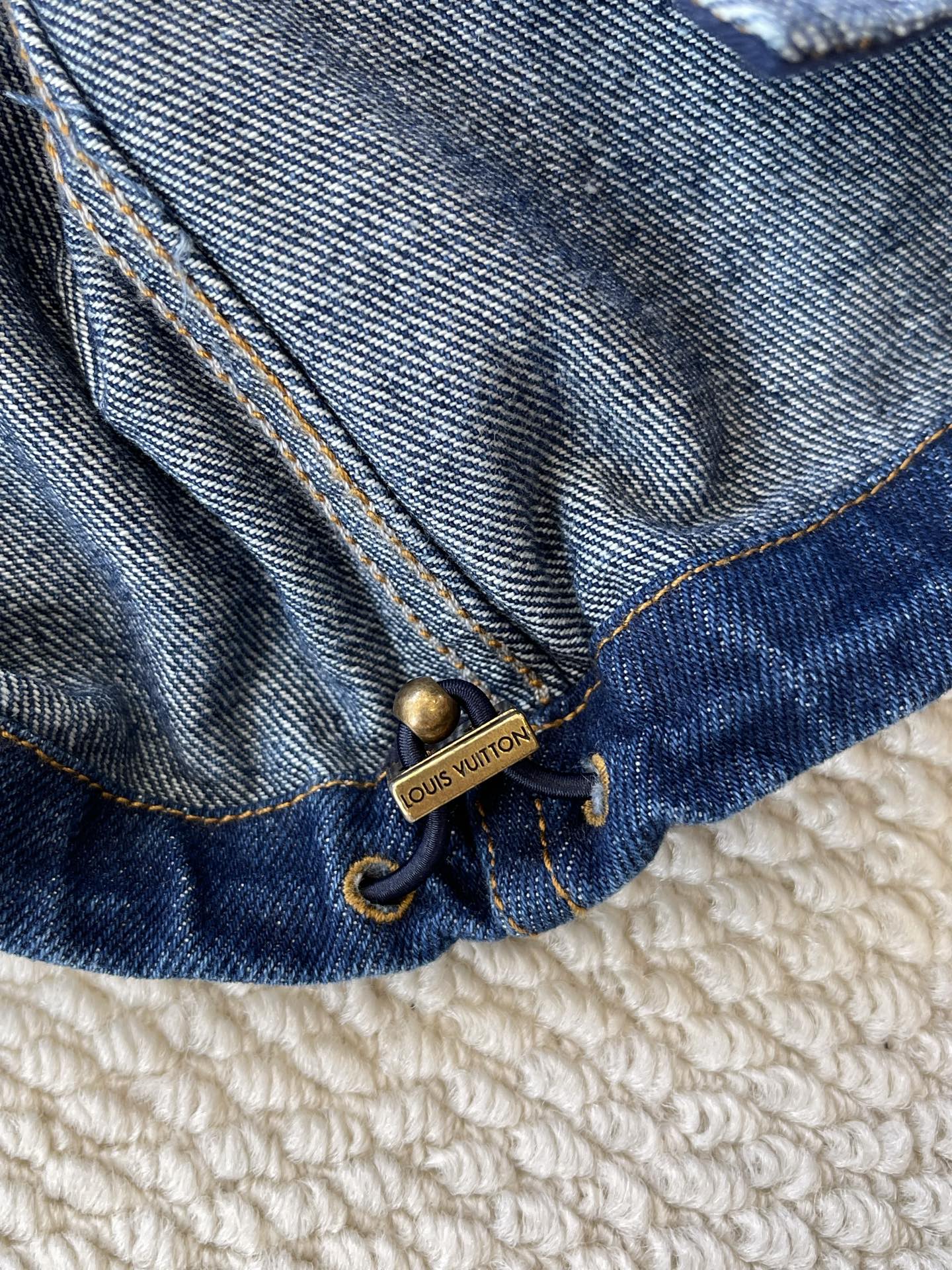Denim Varsity Jacket and Jeans Separates — product photograph