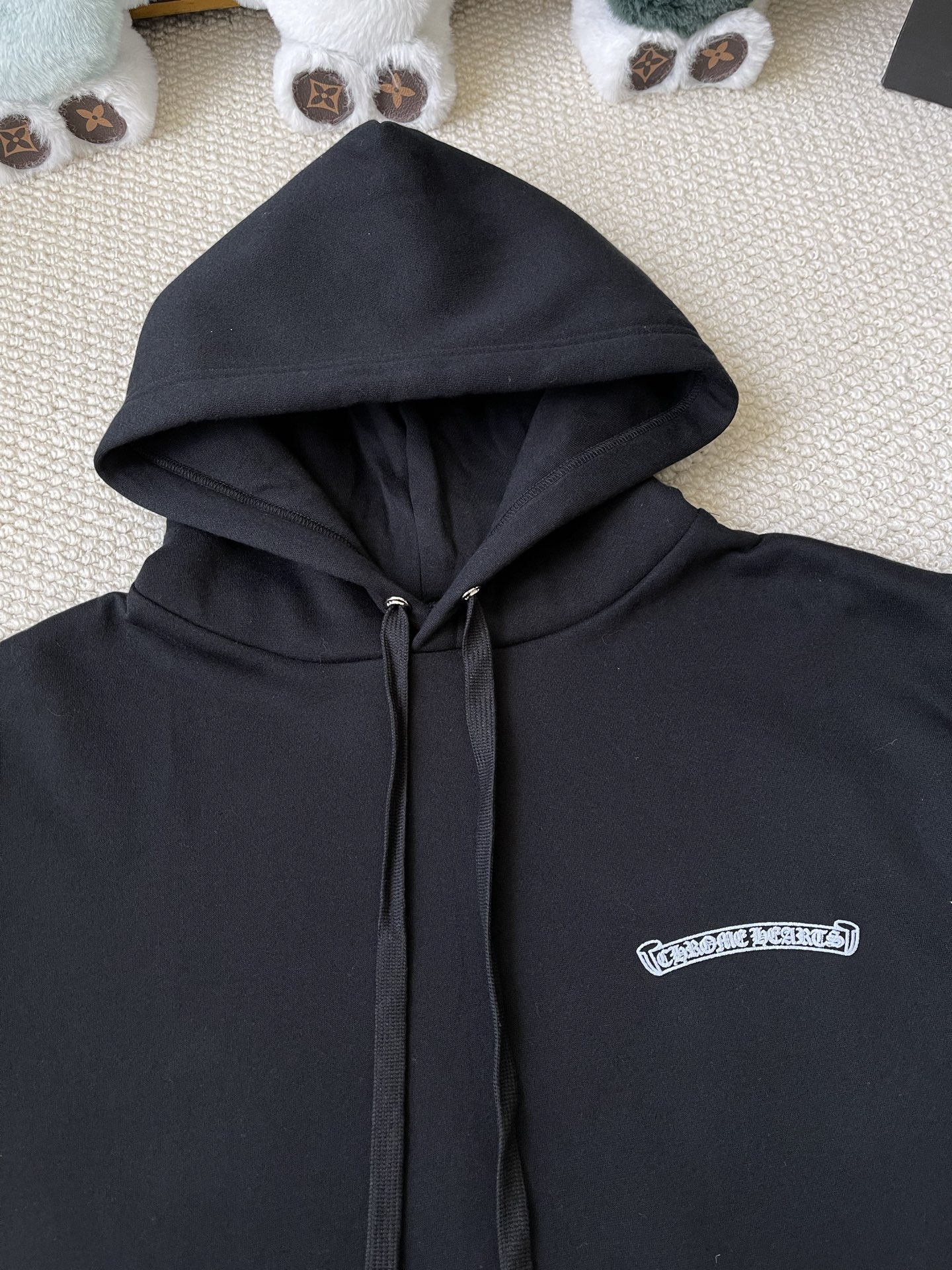 Gothic-Sleeve Zip Hoodie — product photograph