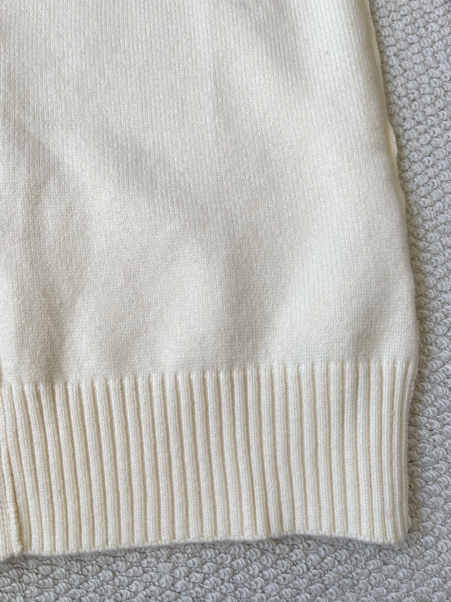 Heart-Logo V-Neck Cardigan — product photograph