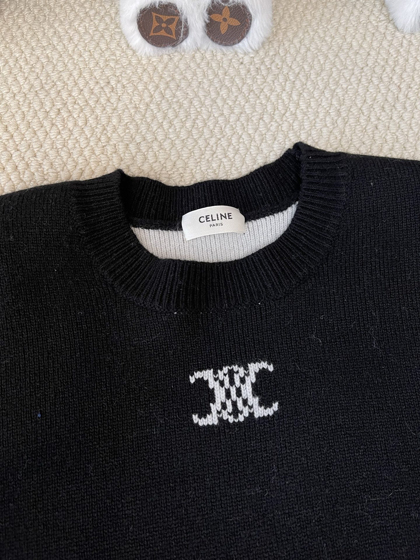 Anagram Crewneck Sweater — product photograph