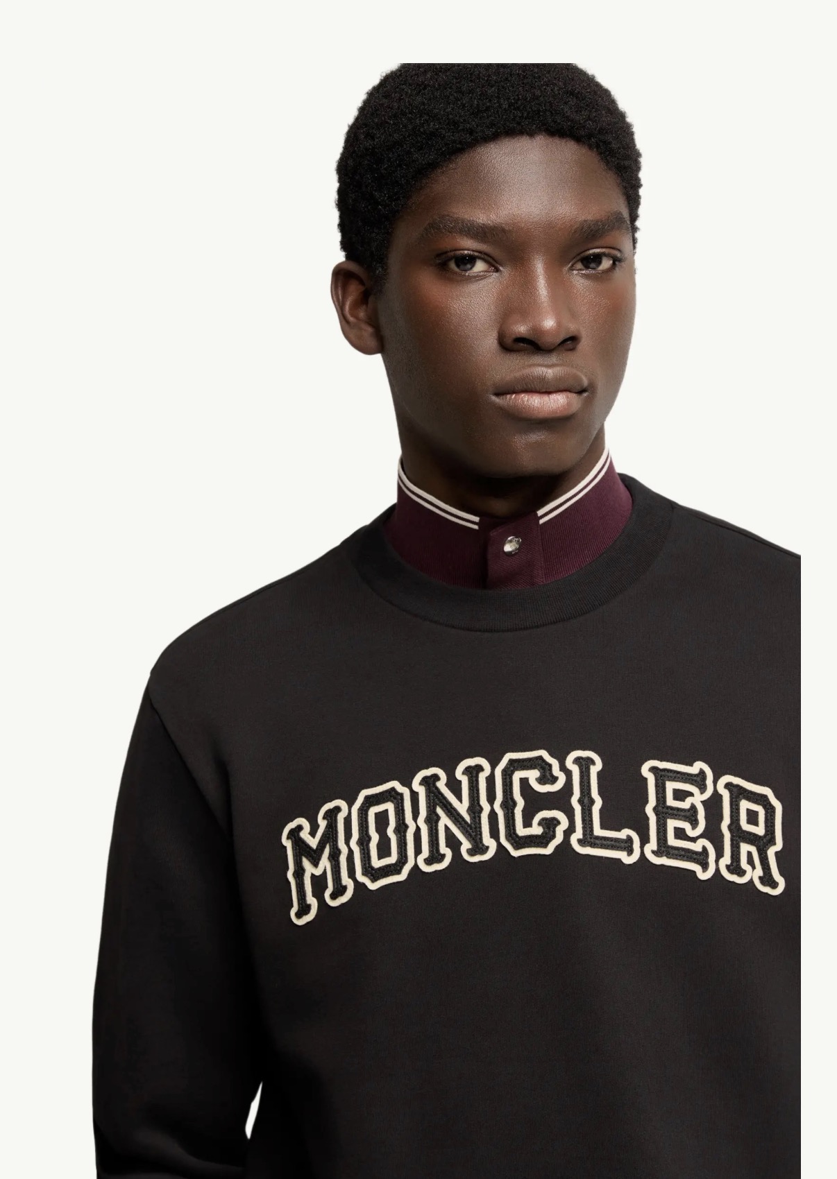 Varsity-Wordmark Crewneck Sweatshirt — product photograph
