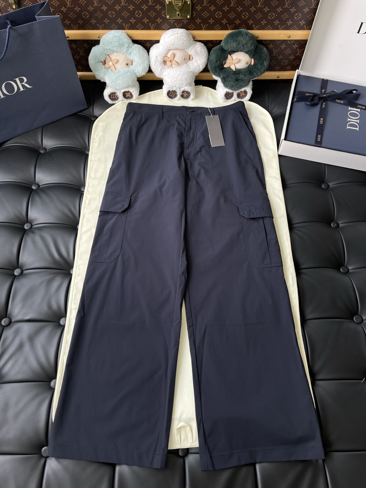 Tailored Straight-Leg Trousers — product photograph