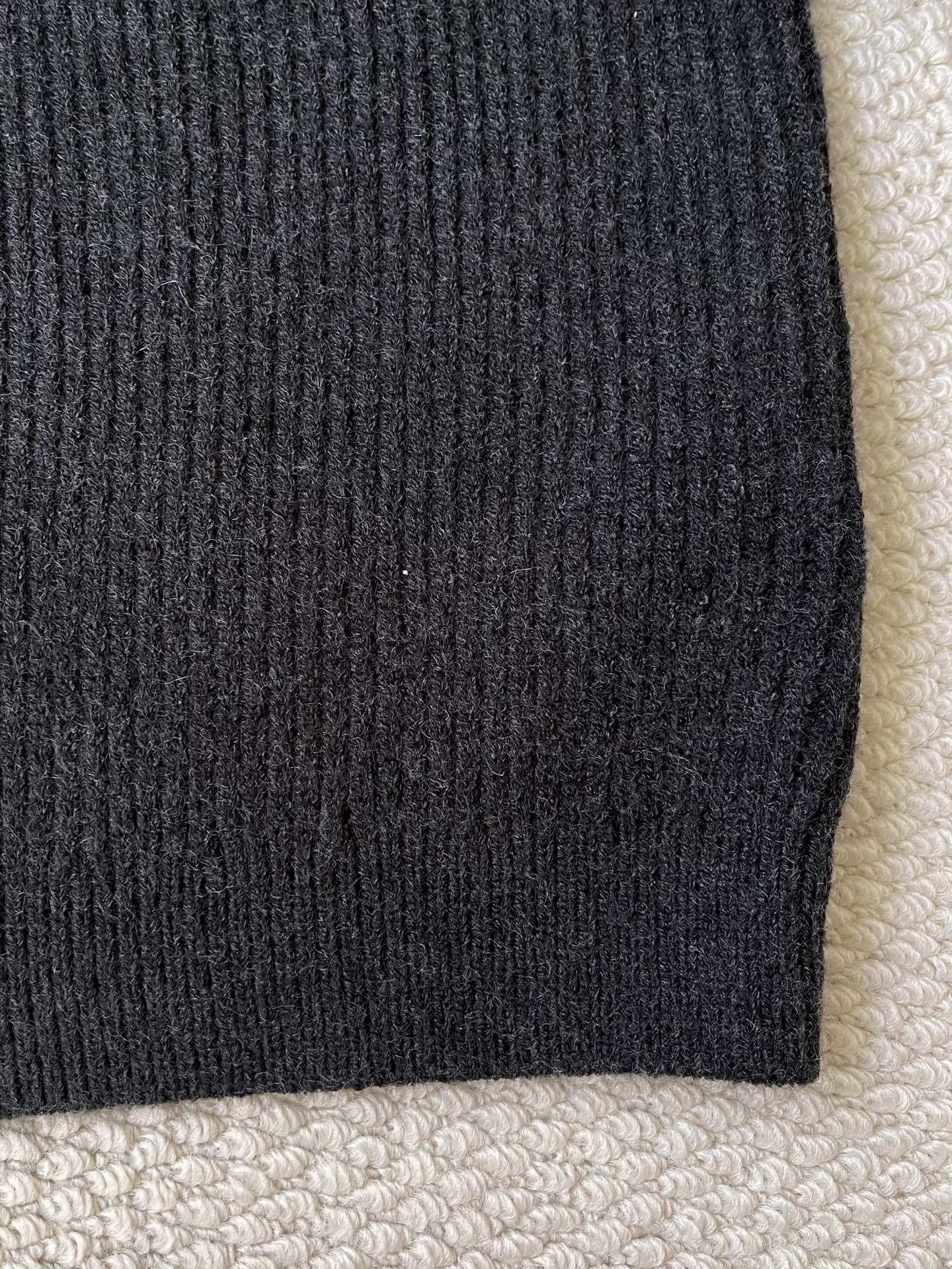 Tonal Lettering Crewneck Sweater — product photograph