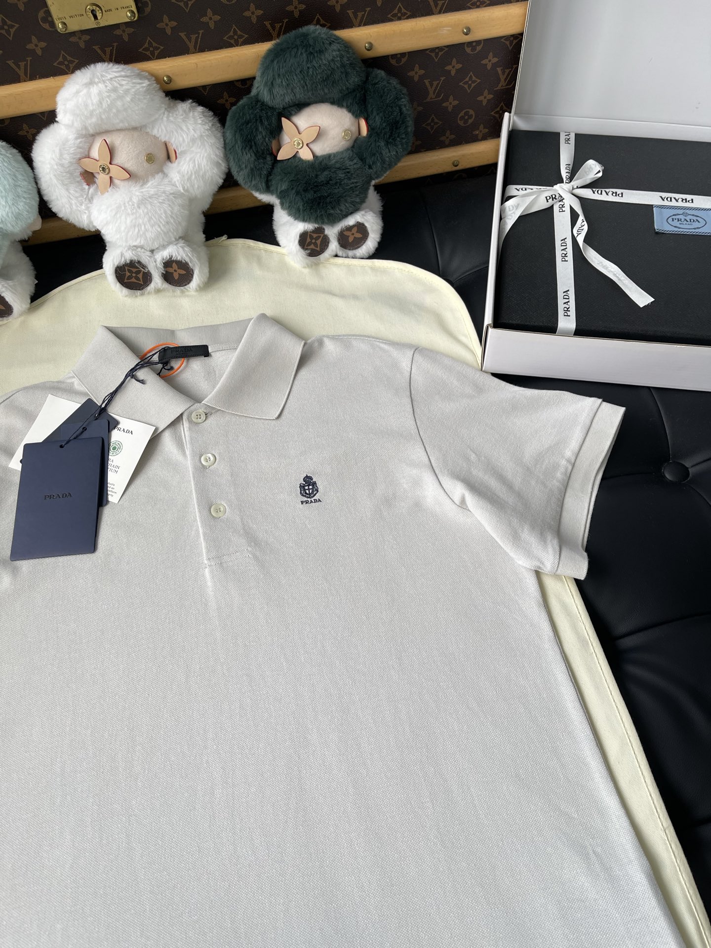 Small Crest Short-Sleeve Polo — product photograph