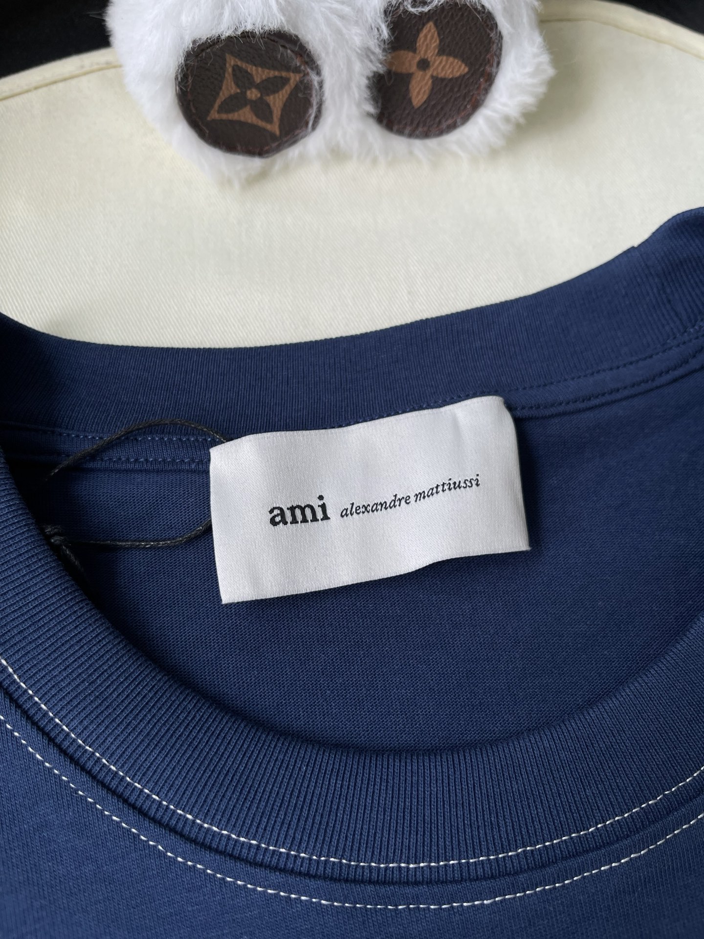 Heart-A Hem-Detail T-Shirt — product photograph