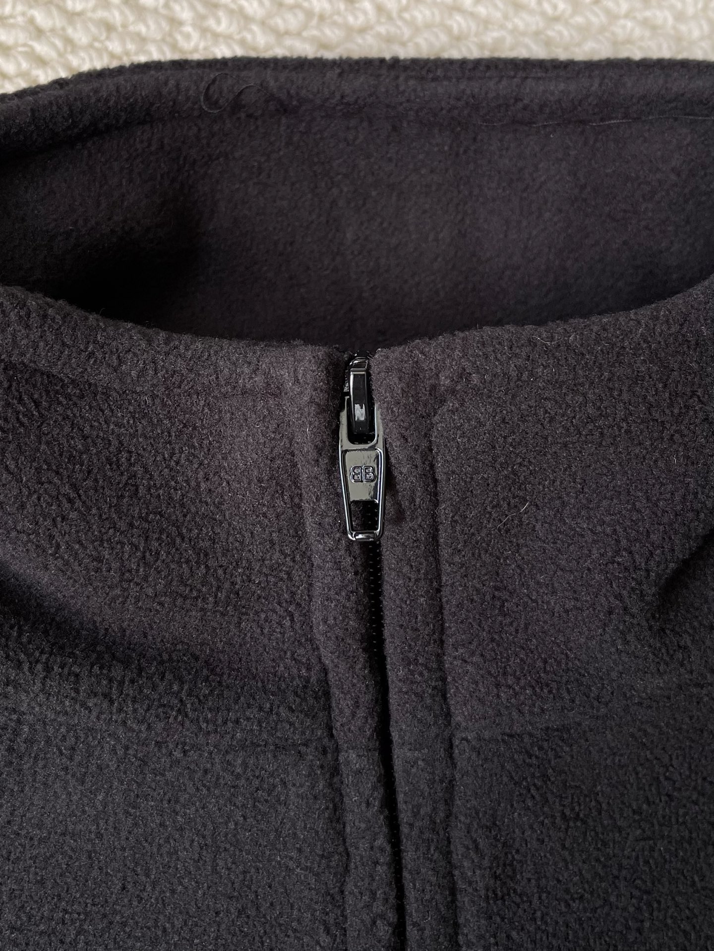Zip-Pocket Wordmark Track Jacket — product photograph