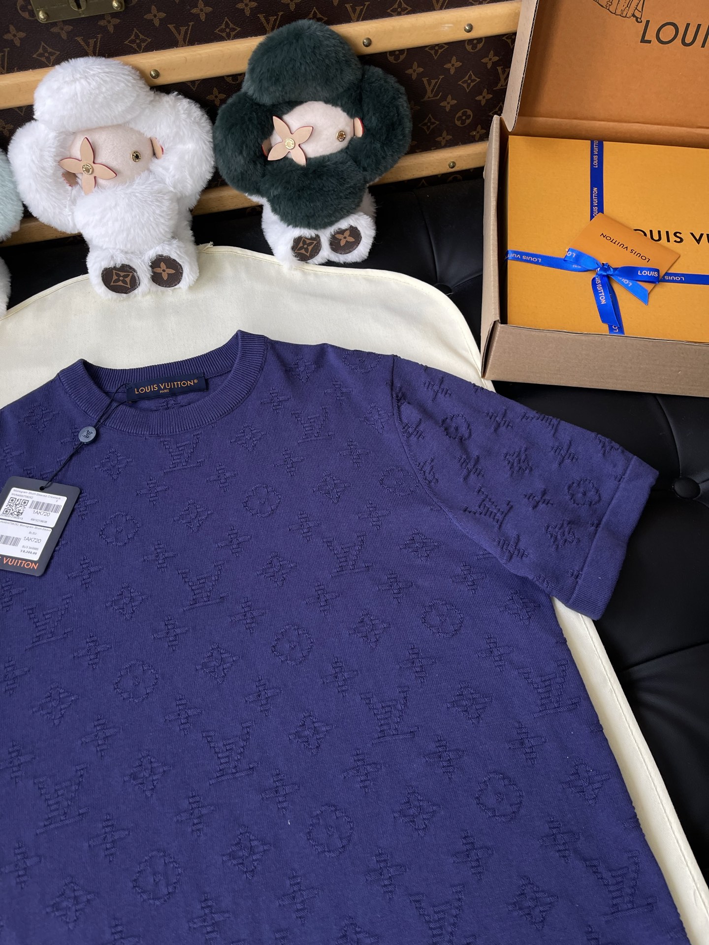 Tonal Monogram Crewneck T-Shirt — product photograph