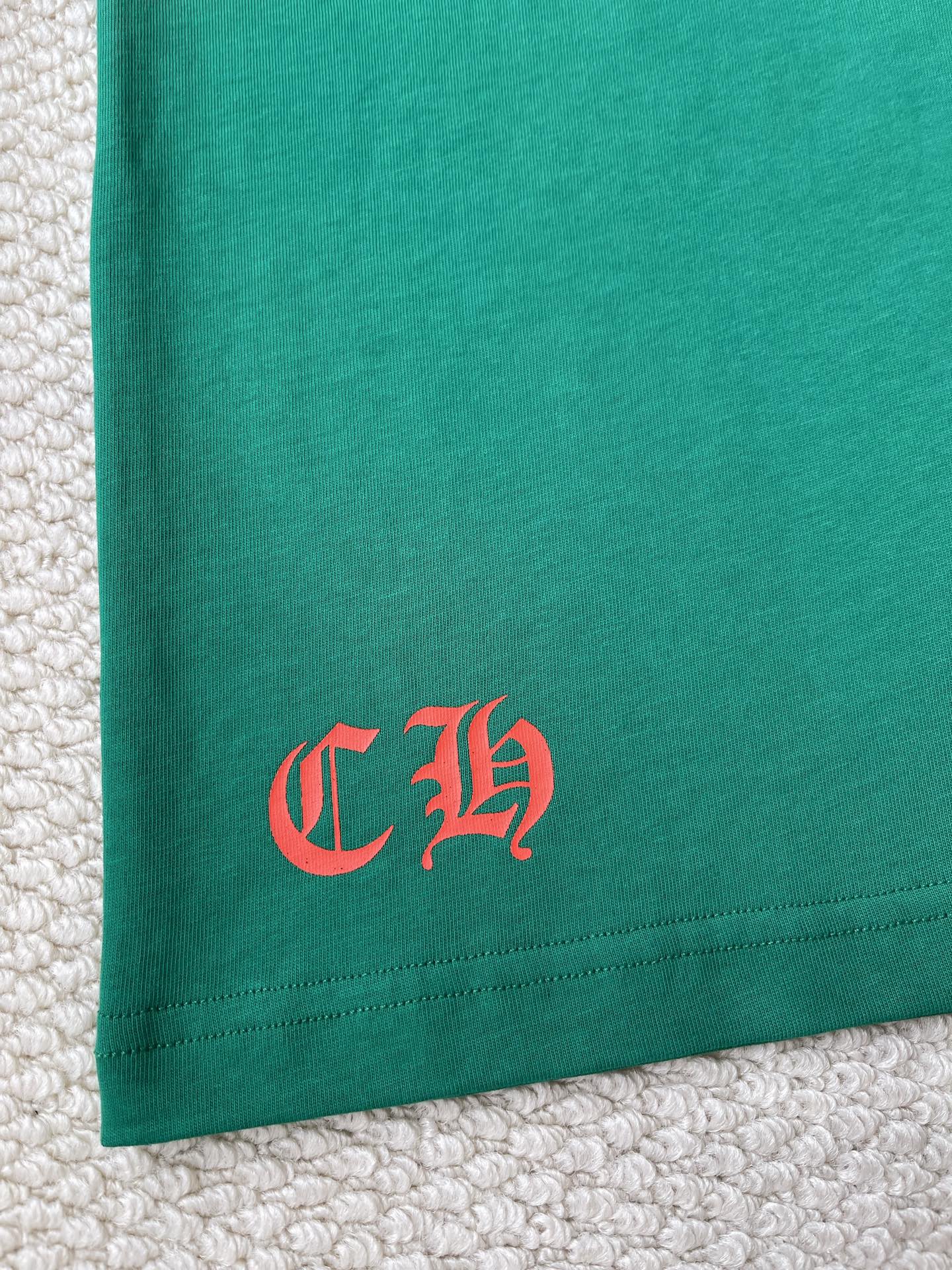 Orange Horseshoe Pocket Long-Sleeve T-Shirt — product photograph