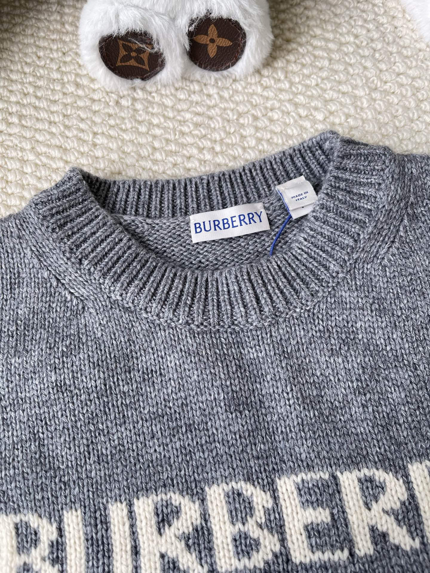 Horse-Graphic Wordmark Sweater — product photograph