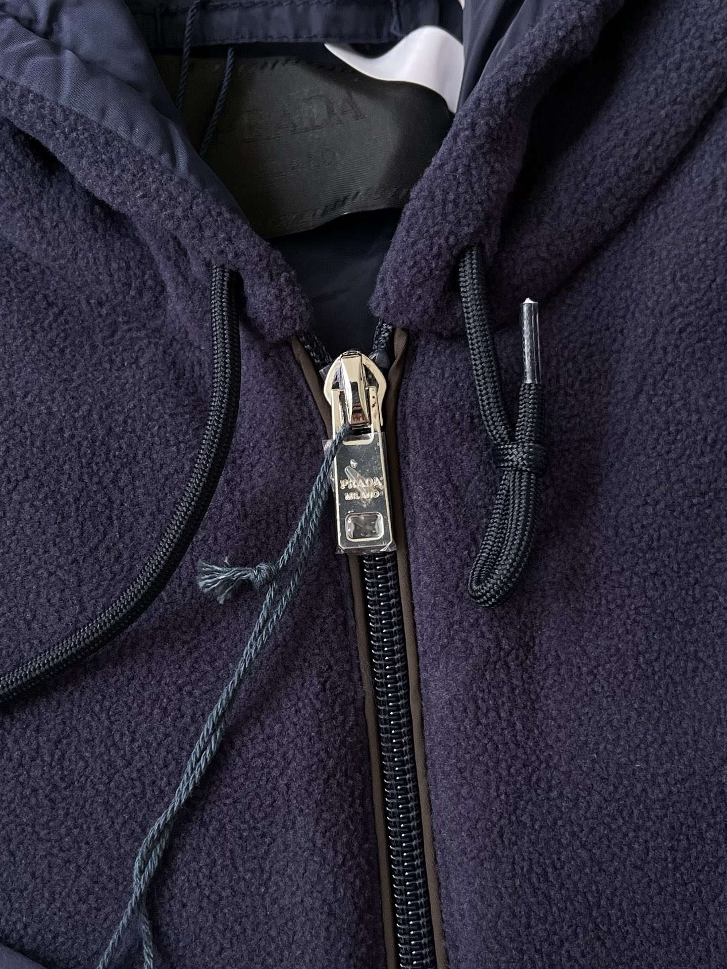 Storm-Flap Hooded Zip Jacket — product photograph
