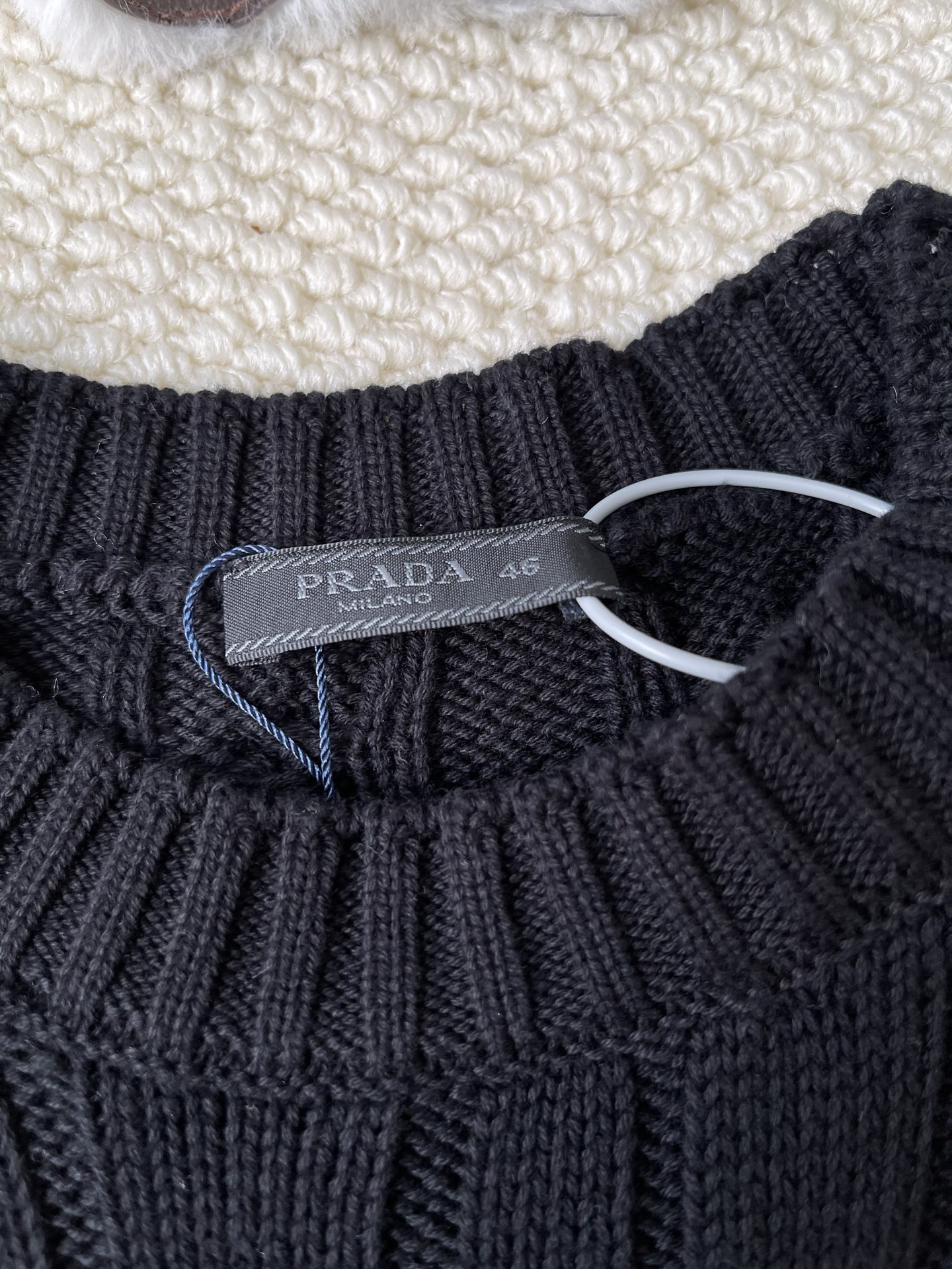 Crest Cable-Knit Sweater — product photograph