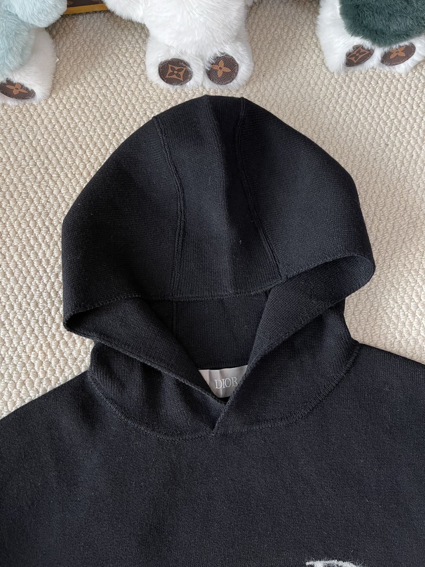 Couture-Wordmark Pullover Hoodie — product photograph
