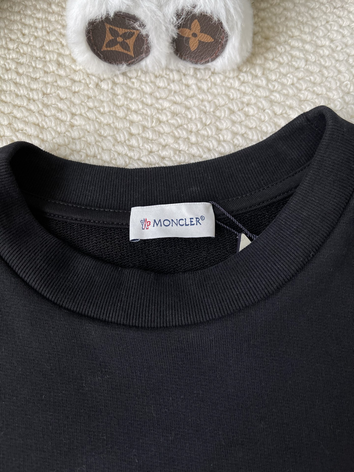 Varsity-Wordmark Crewneck Sweatshirt — product photograph