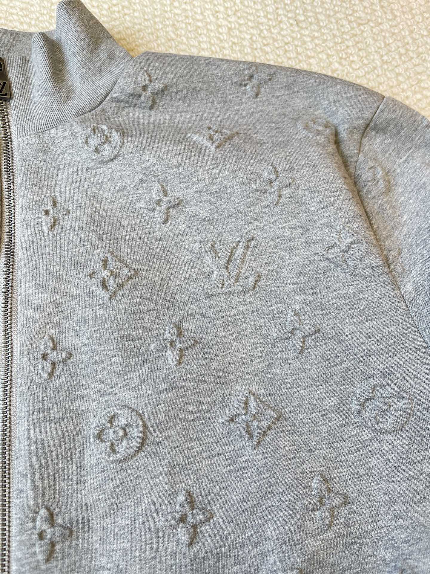 Raised Monogram Zip Top and Trousers Separates — product photograph