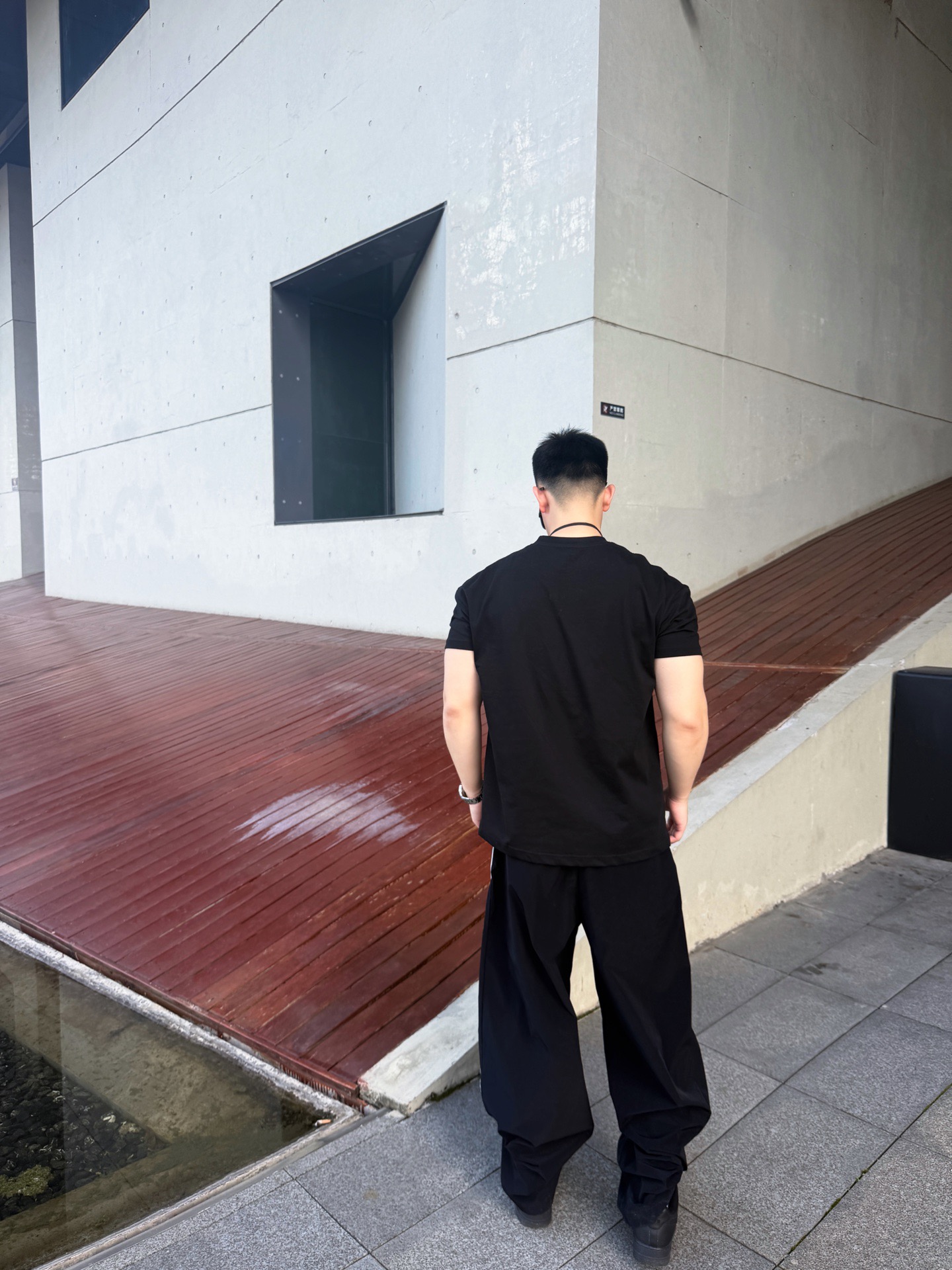 Contrast-Panel Track Pants — product photograph