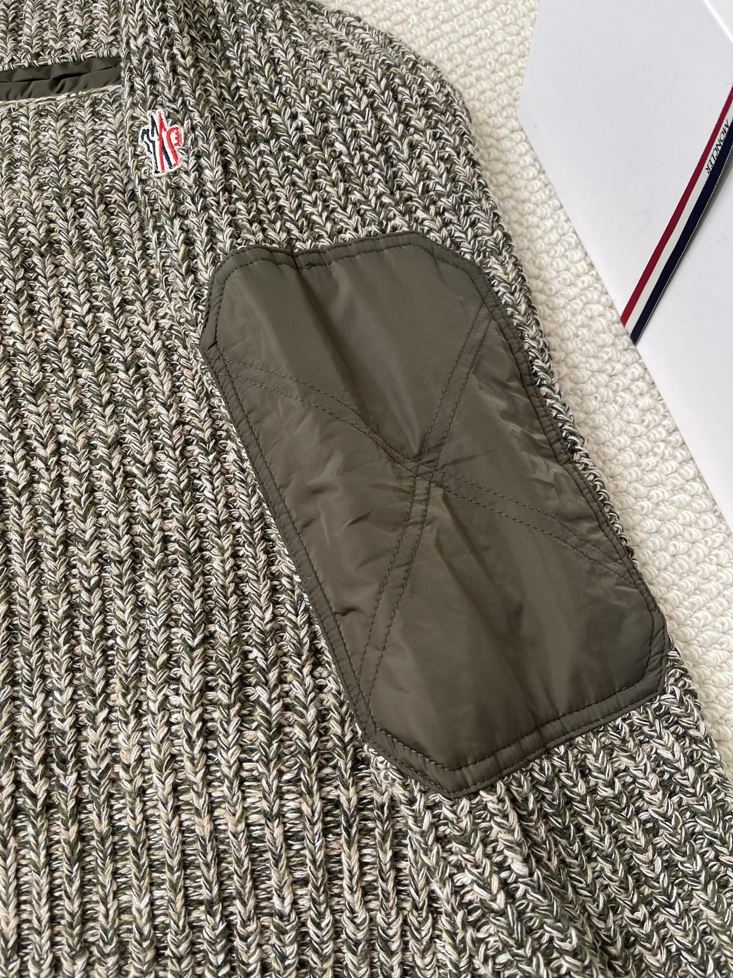 Elbow-Patch Turtleneck Sweater — product photograph