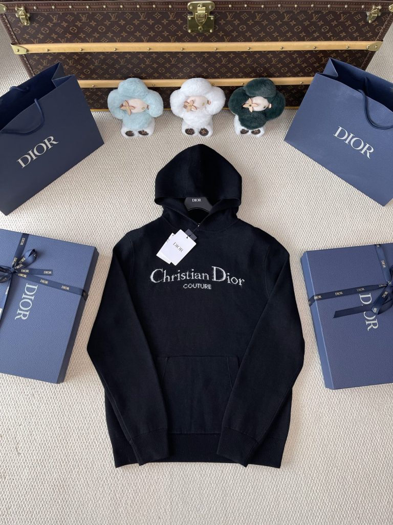 Couture-Wordmark Pullover Hoodie — product photograph