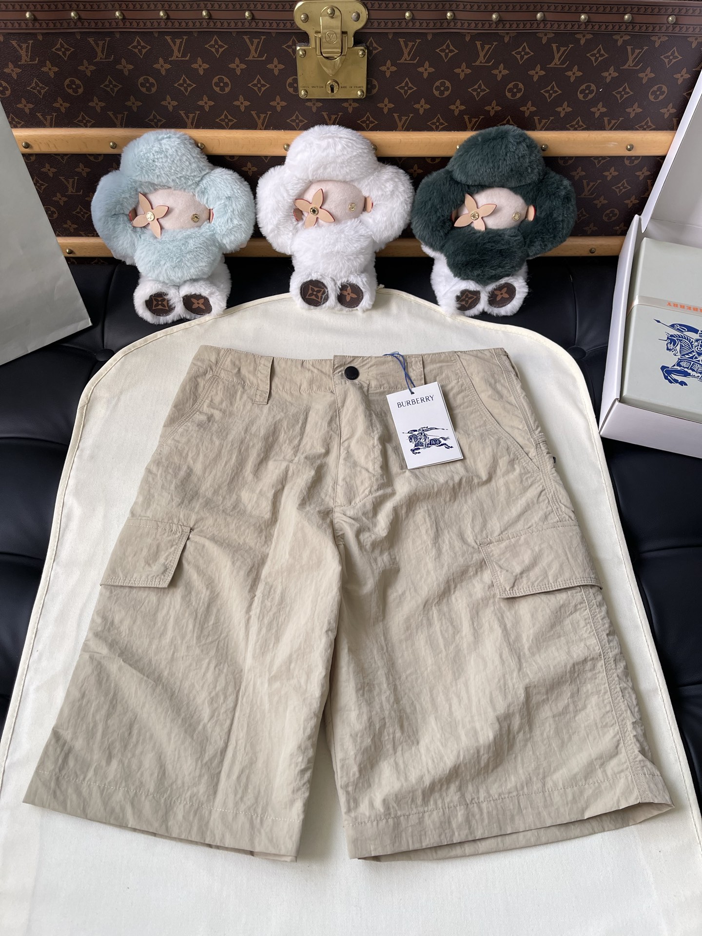Flap-Pocket Cargo Shorts — product photograph