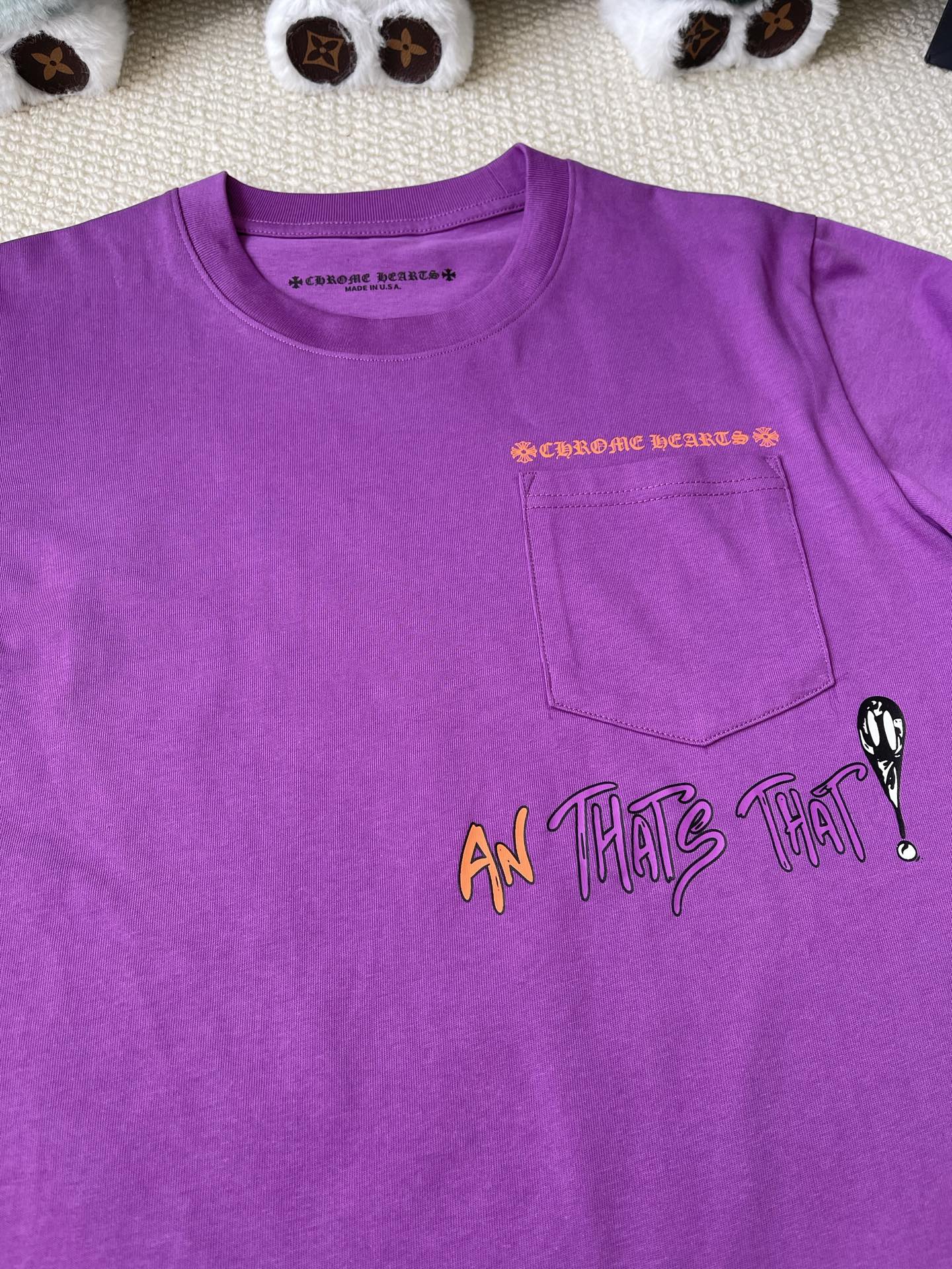 Illustrated Sleeve Pocket Long-Sleeve T-Shirt — product photograph