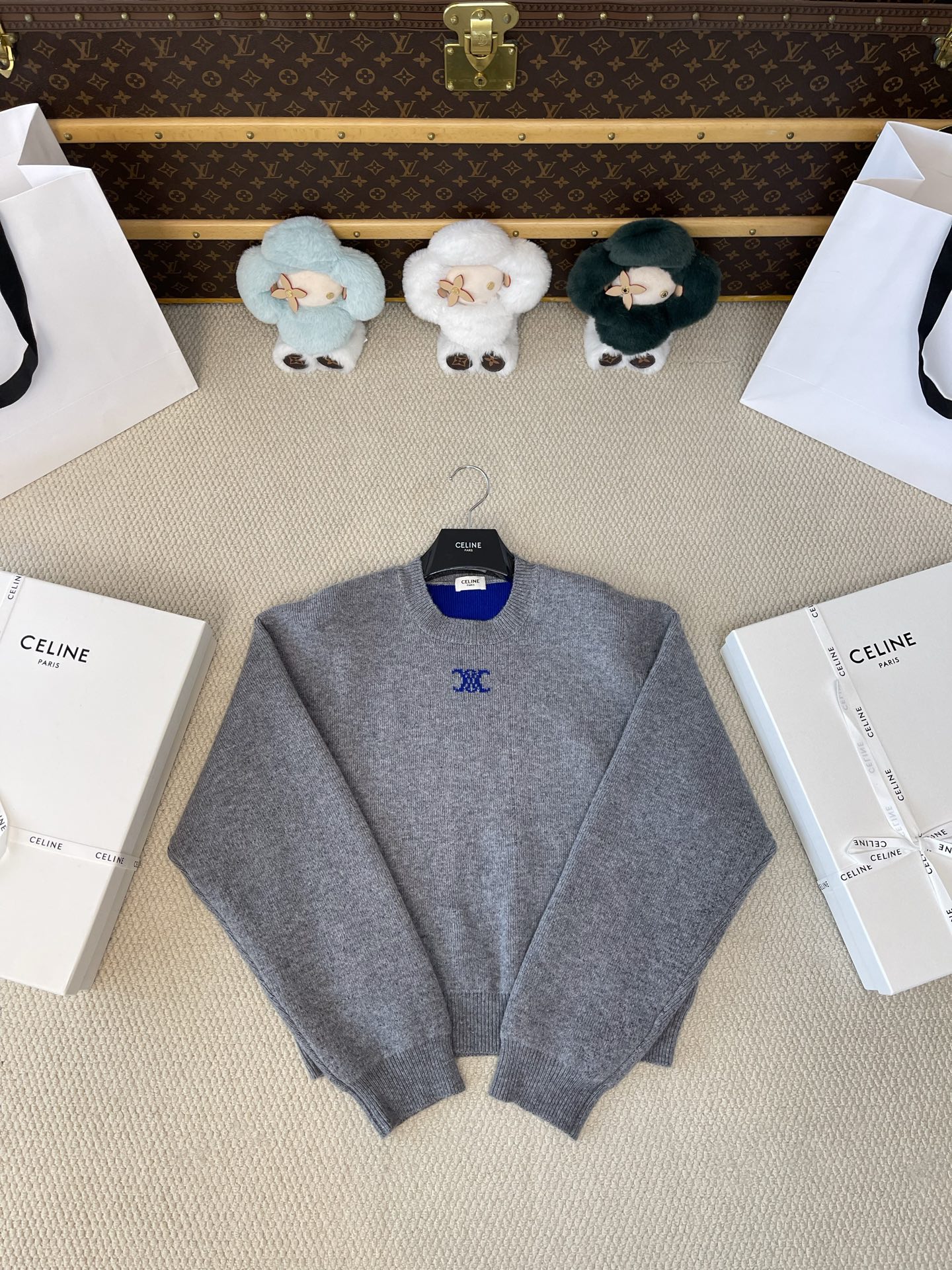 Anagram Crewneck Sweater — product photograph