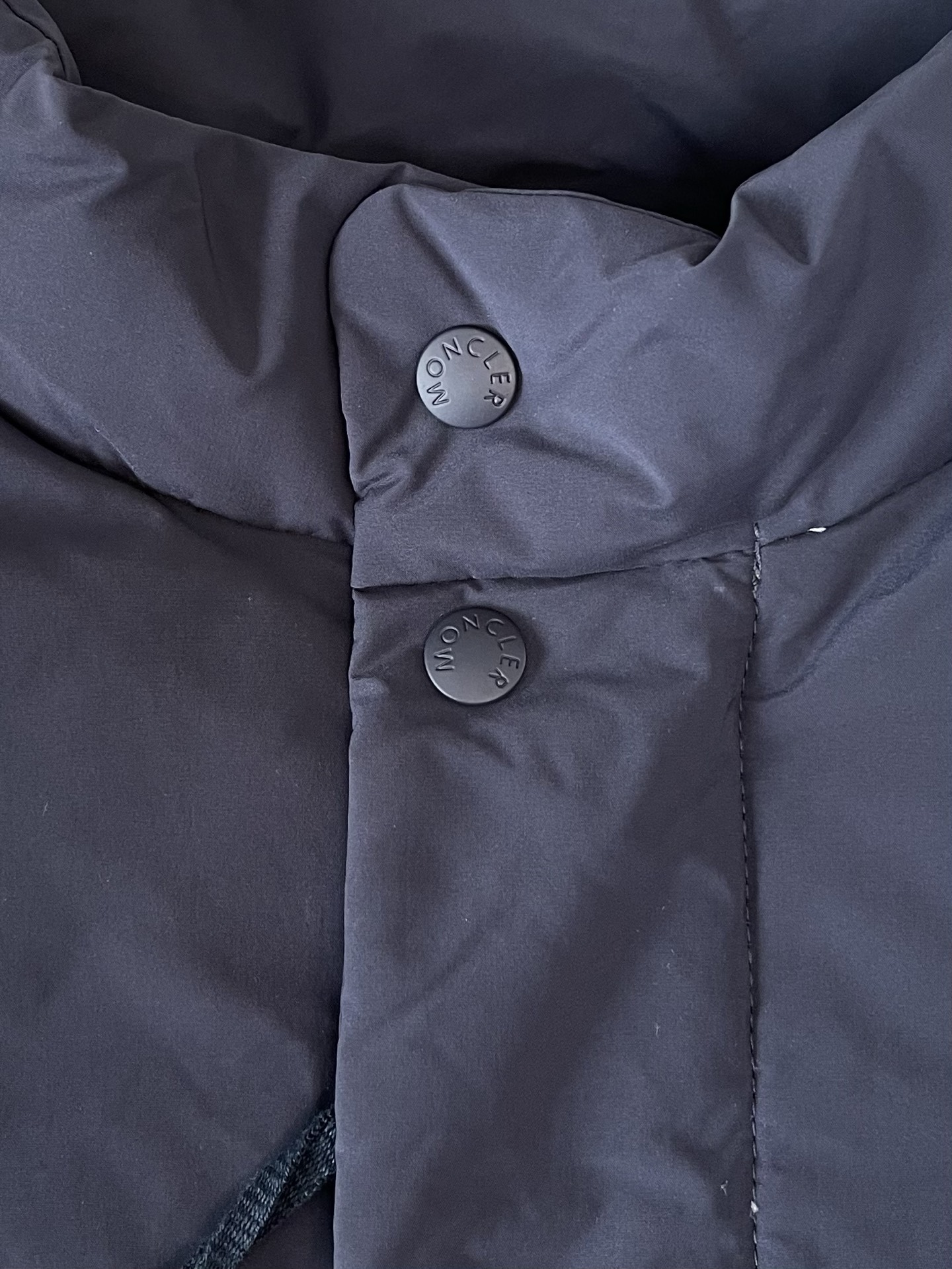 Badge Stand-Collar Snap Jacket — product photograph